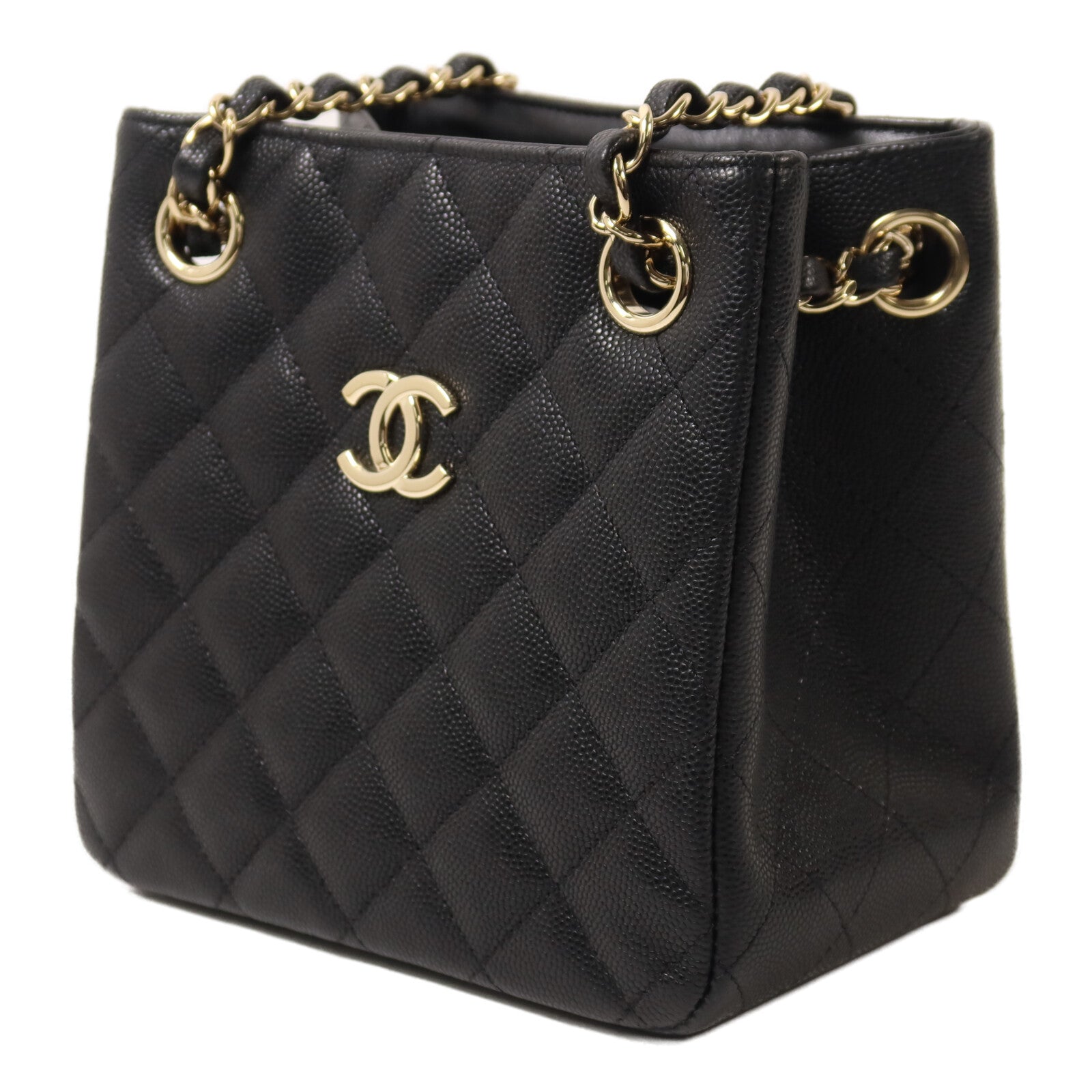 CHANEL 牛皮皮革Chain Shoulder鏈帶肩背袋