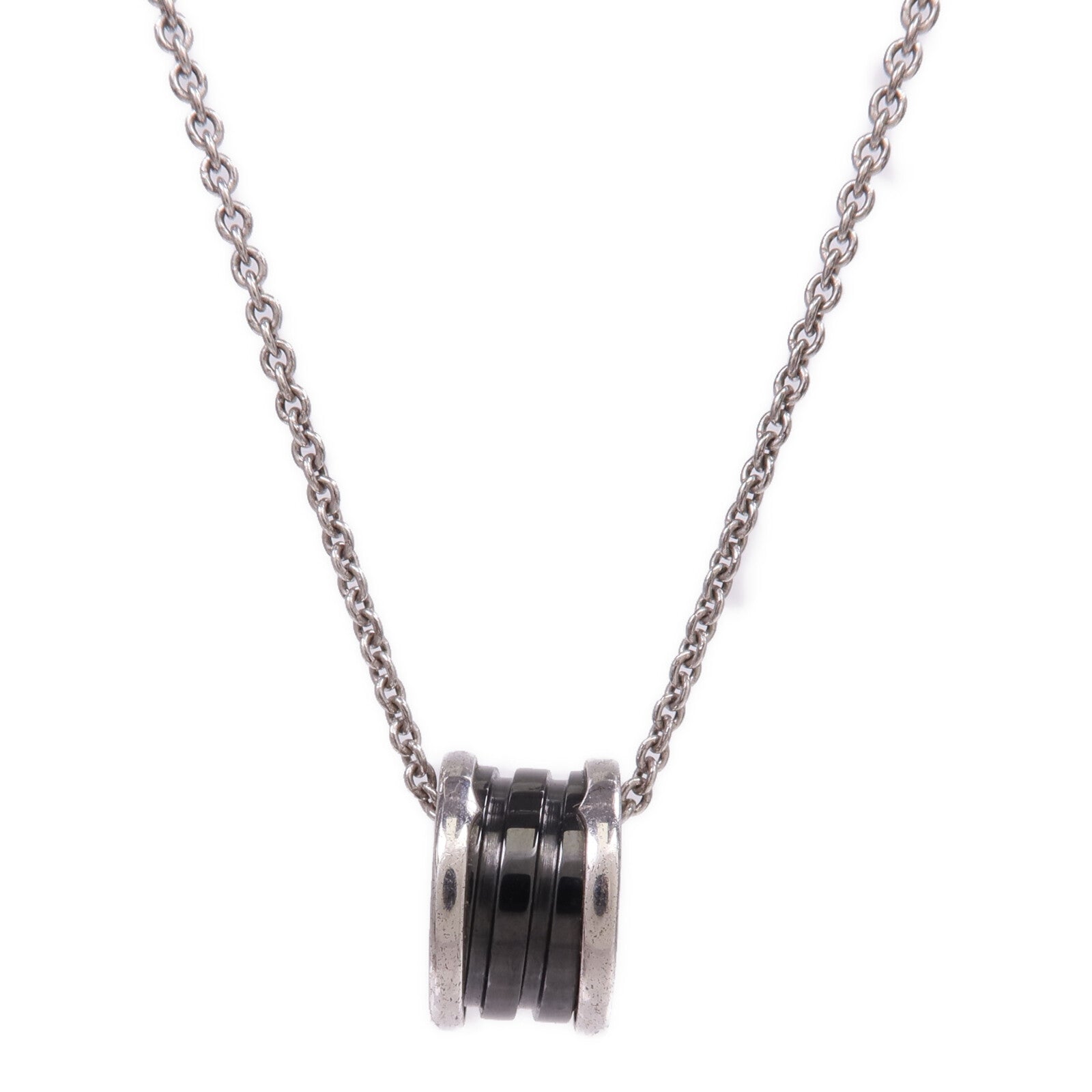 BVLGARI 925純銀/陶瓷Save The Children Necklace項鍊