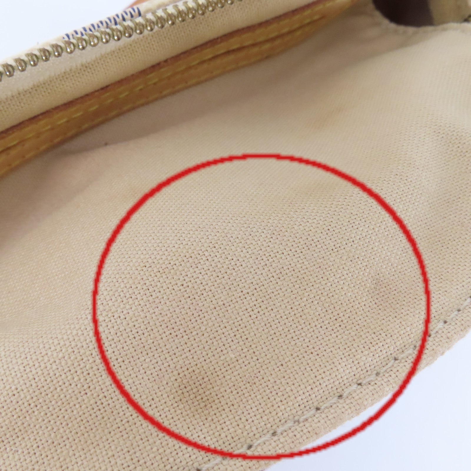 LOUIS VUITTON Damier Azur Speedy 25金扣手挽袋