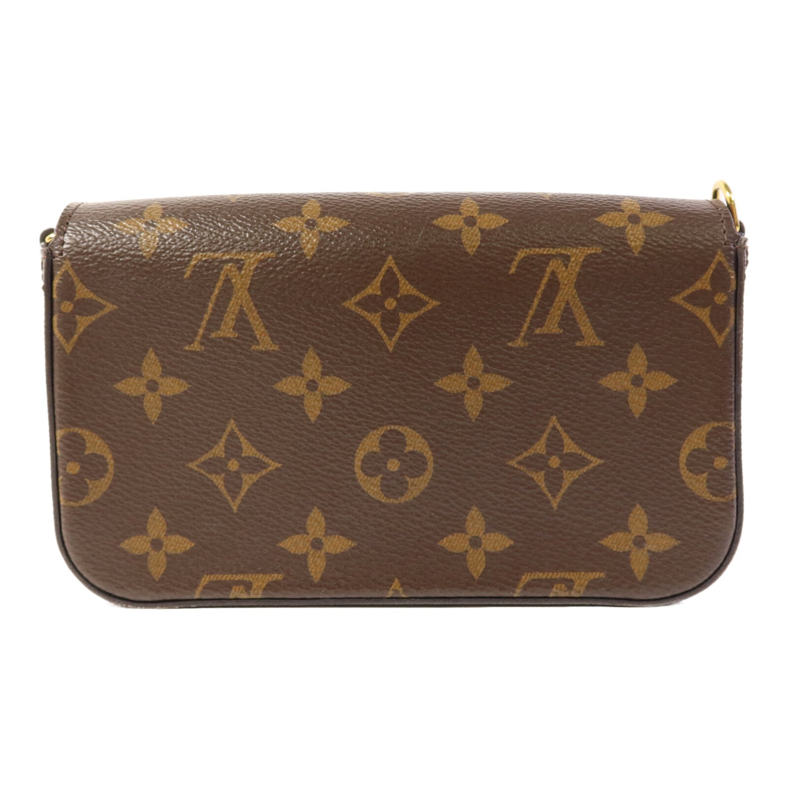 LOUIS VUITTON Monogram Felicie Strap & Go金扣肩背袋