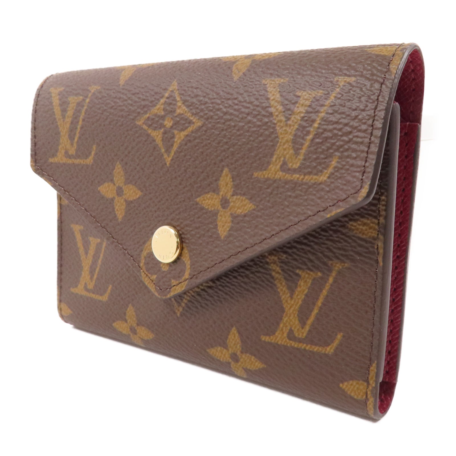 LOUIS VUITTON Monogram Victorine金扣錢包