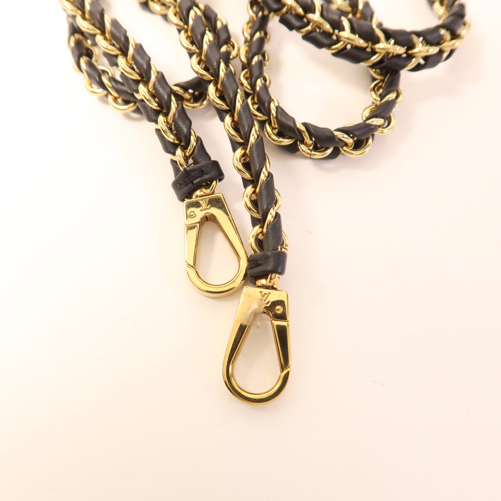 LOUIS VUITTON Monogram Reverse Vanity PM金扣手挽肩背兩用袋棕色