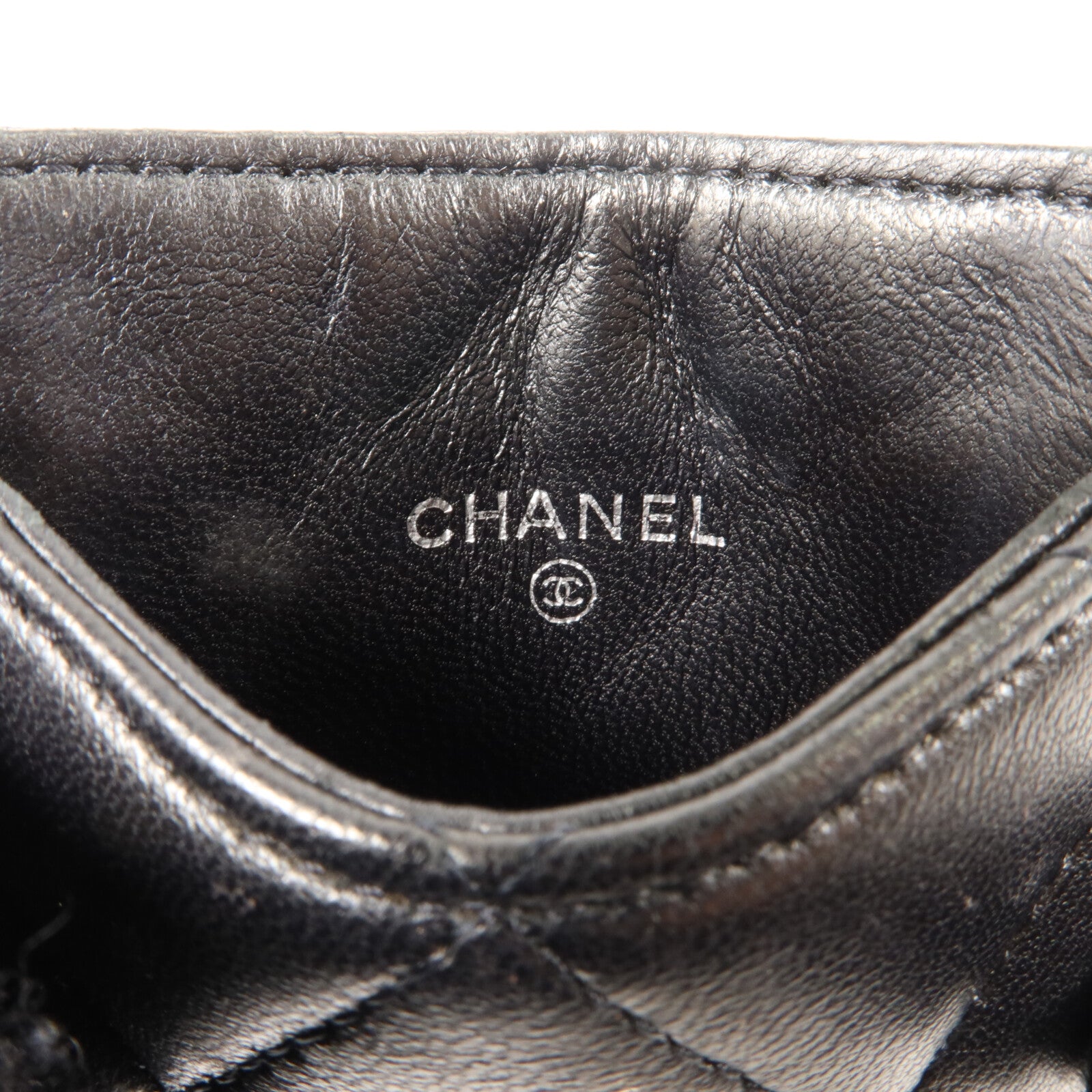 CHANEL 羊皮皮革Card Holder/Pass Case卡片套