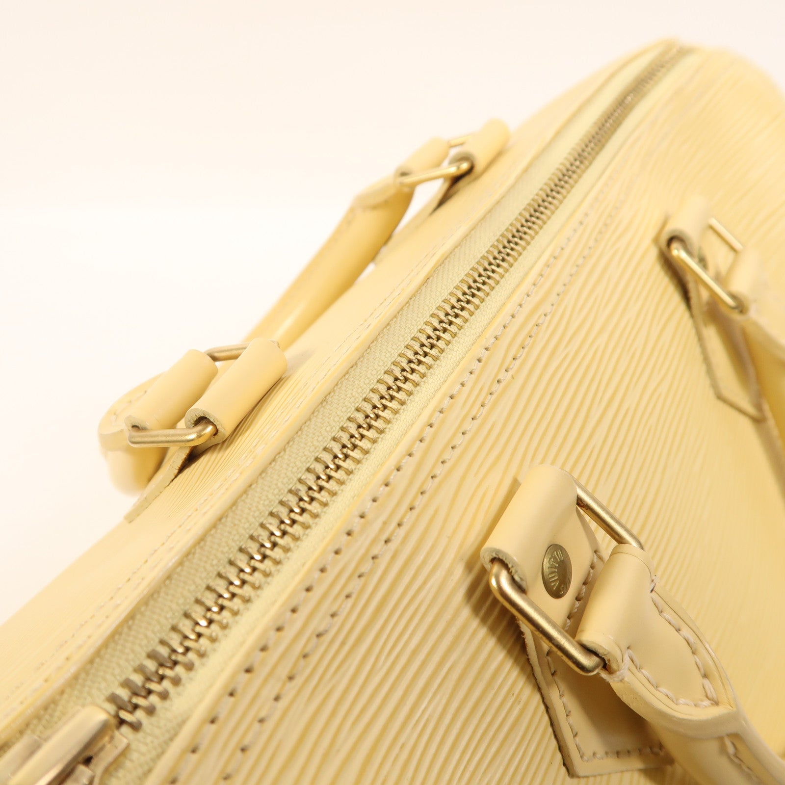 LOUIS VUITTON Epi Speedy 25金扣手挽袋