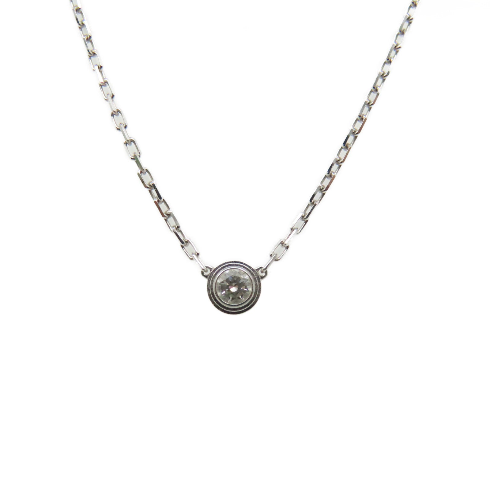 CARTIER **【激減優惠】18K白金d'Amour Necklace鑽石項鏈