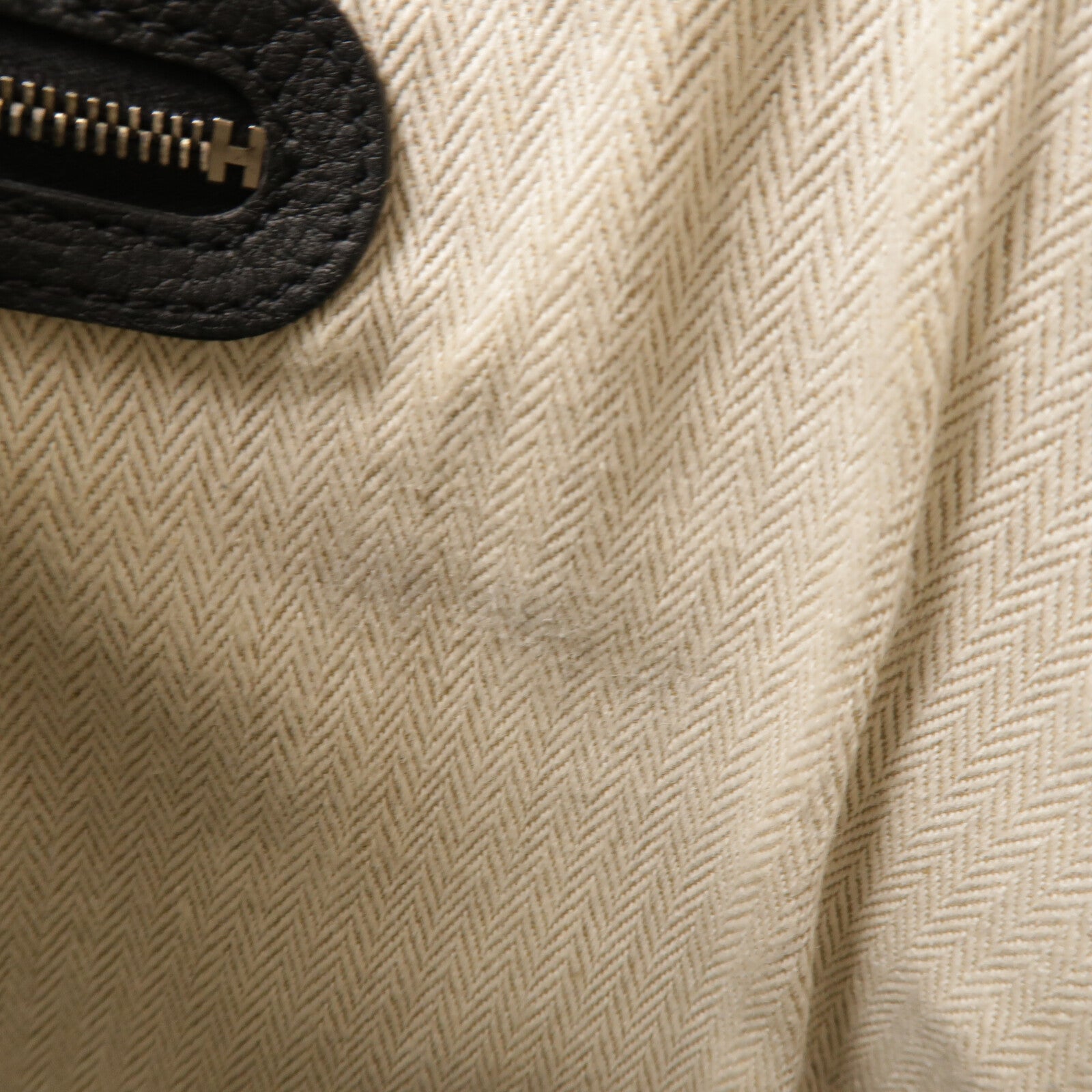 HERMES Negonda皮革GardenParty PM手挽袋Noir