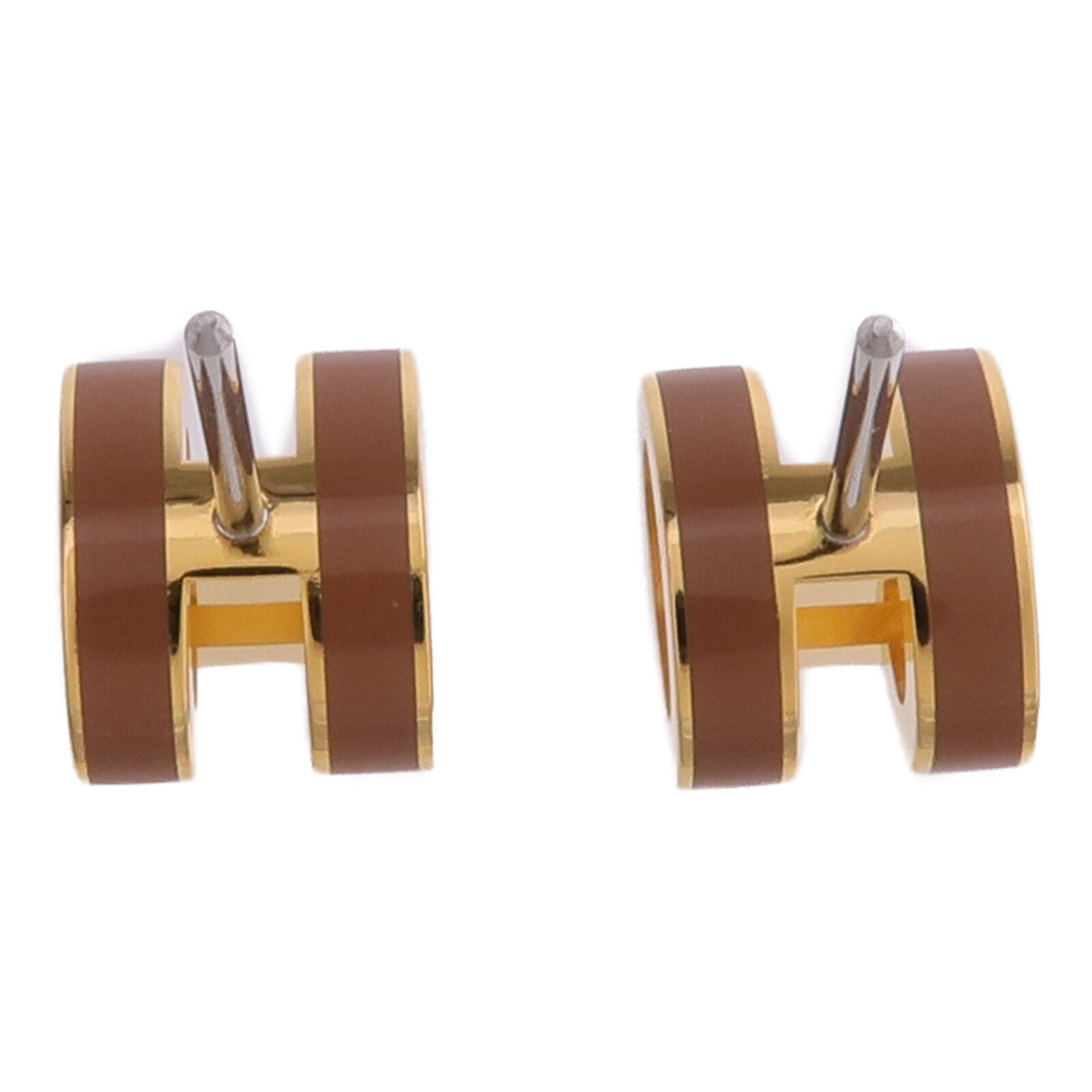 HERMES 金屬Mini Pop H Earrings耳環
