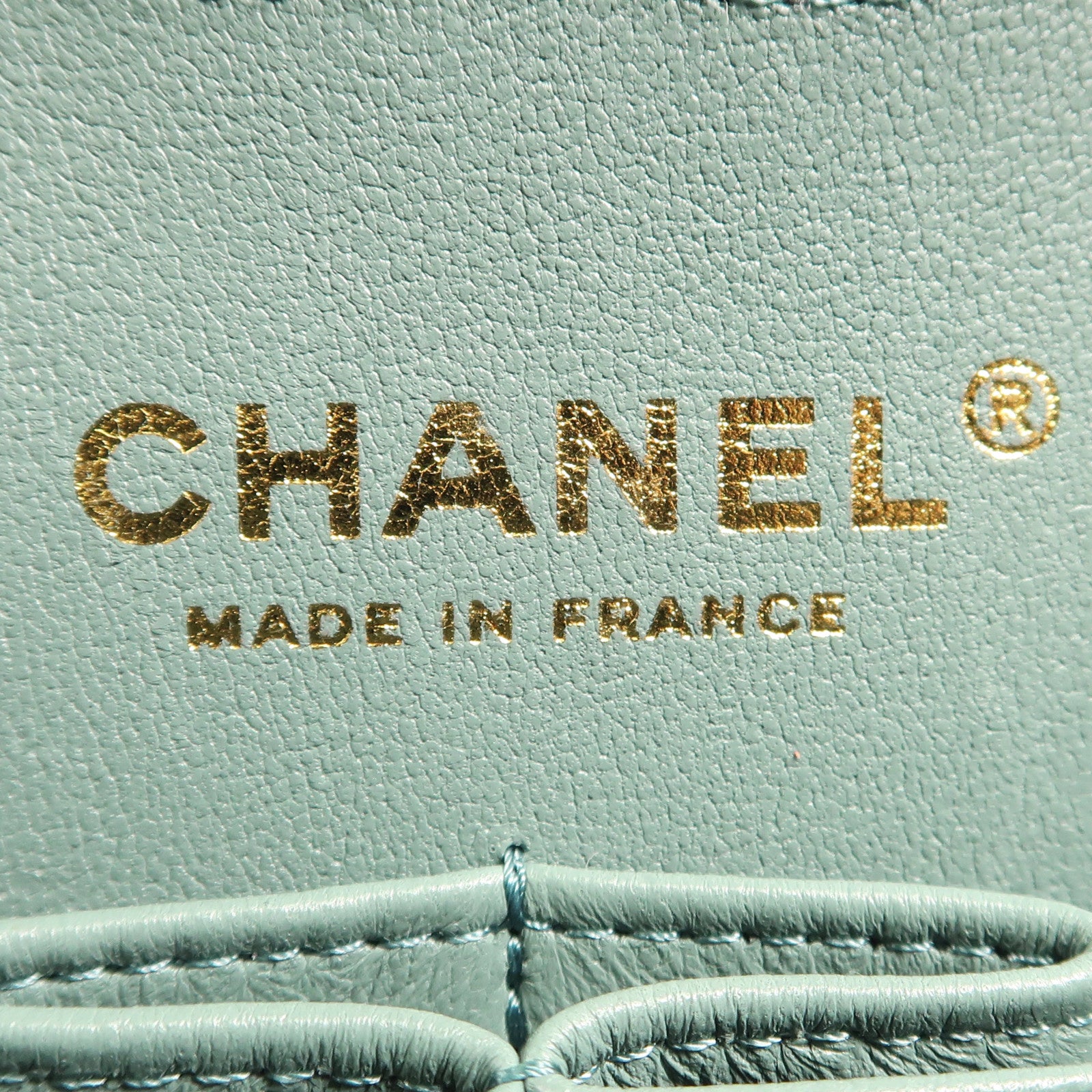 CHANEL 羊皮皮革Classic 23金扣鏈帶肩背袋