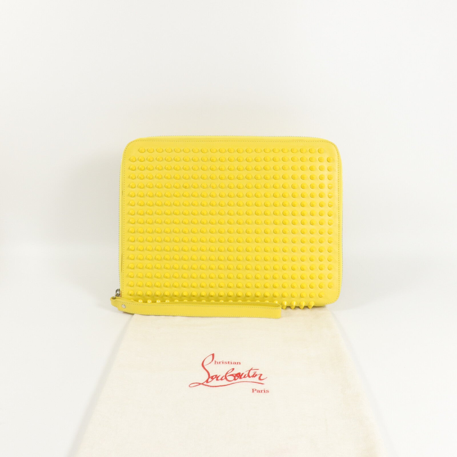 SELECTION 牛皮皮革Christian Louboutin Cris Case iPad Pouch手拿包