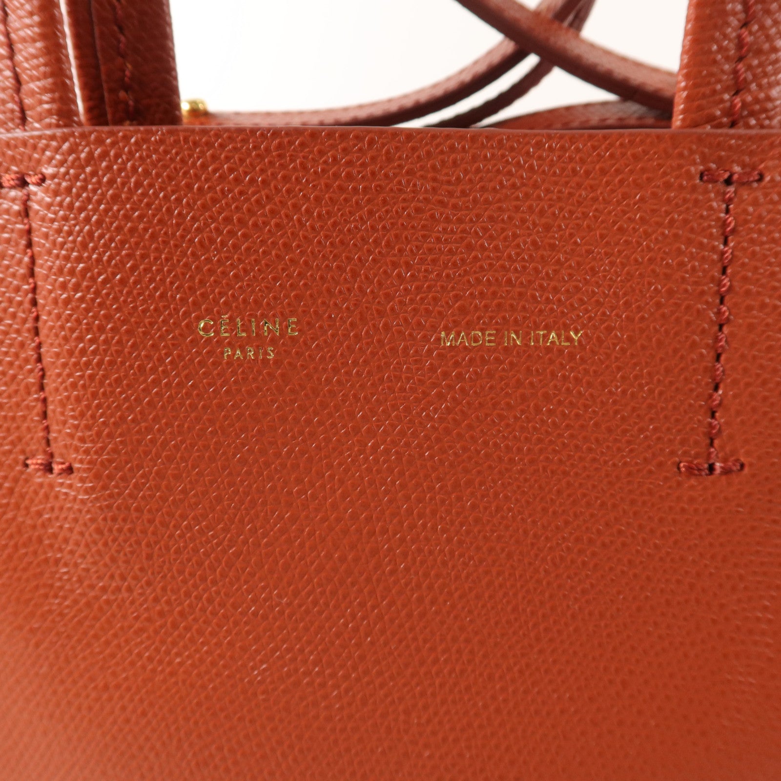CELINE 牛皮皮革Small Vertical Cabas手挽肩背兩用袋