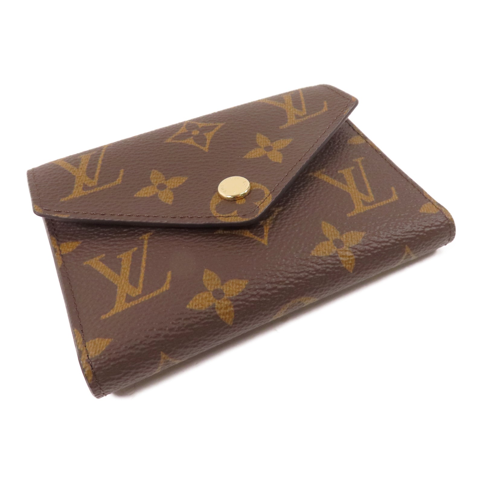 LOUIS VUITTON Monogram Victorine金扣錢包
