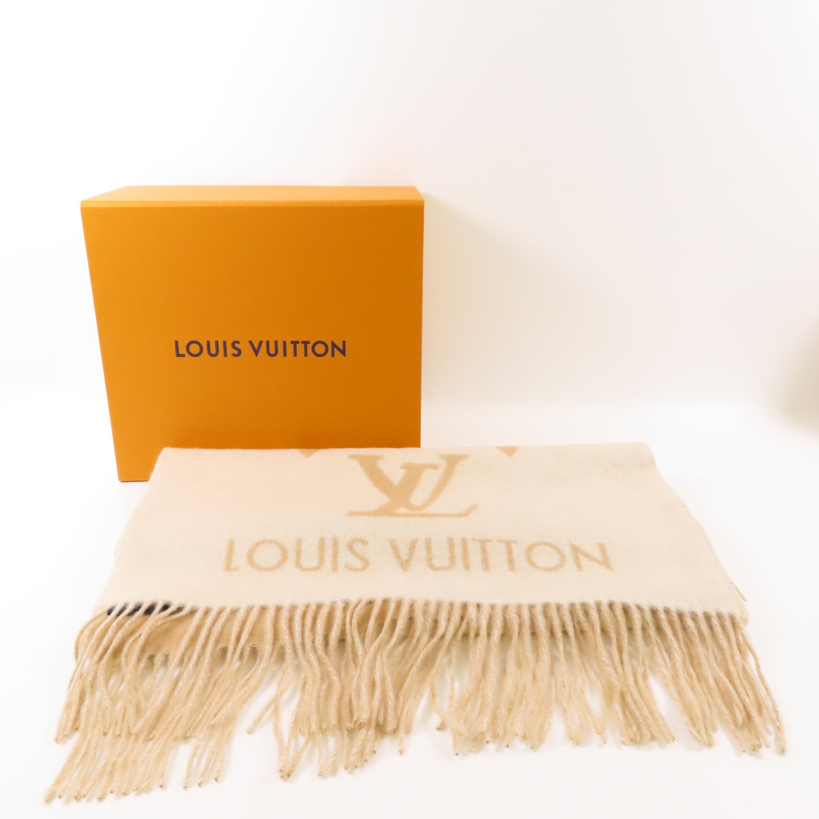 LOUIS VUITTON 羊絨Reykjavik圍巾