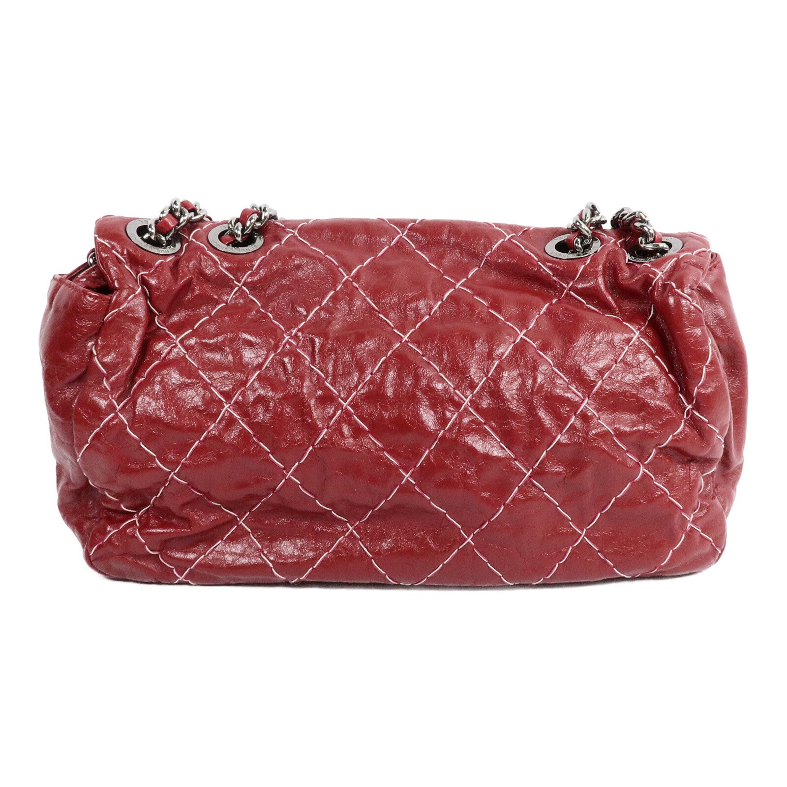 CHANEL 牛皮皮革Shoulder Bag鏈帶肩背袋
