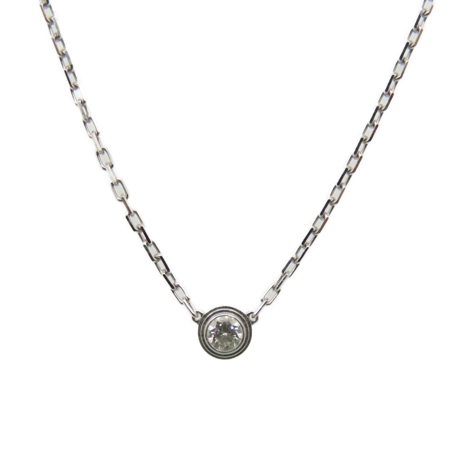 CARTIER **【激減優惠】18K白金d'Amour Necklace鑽石項鏈