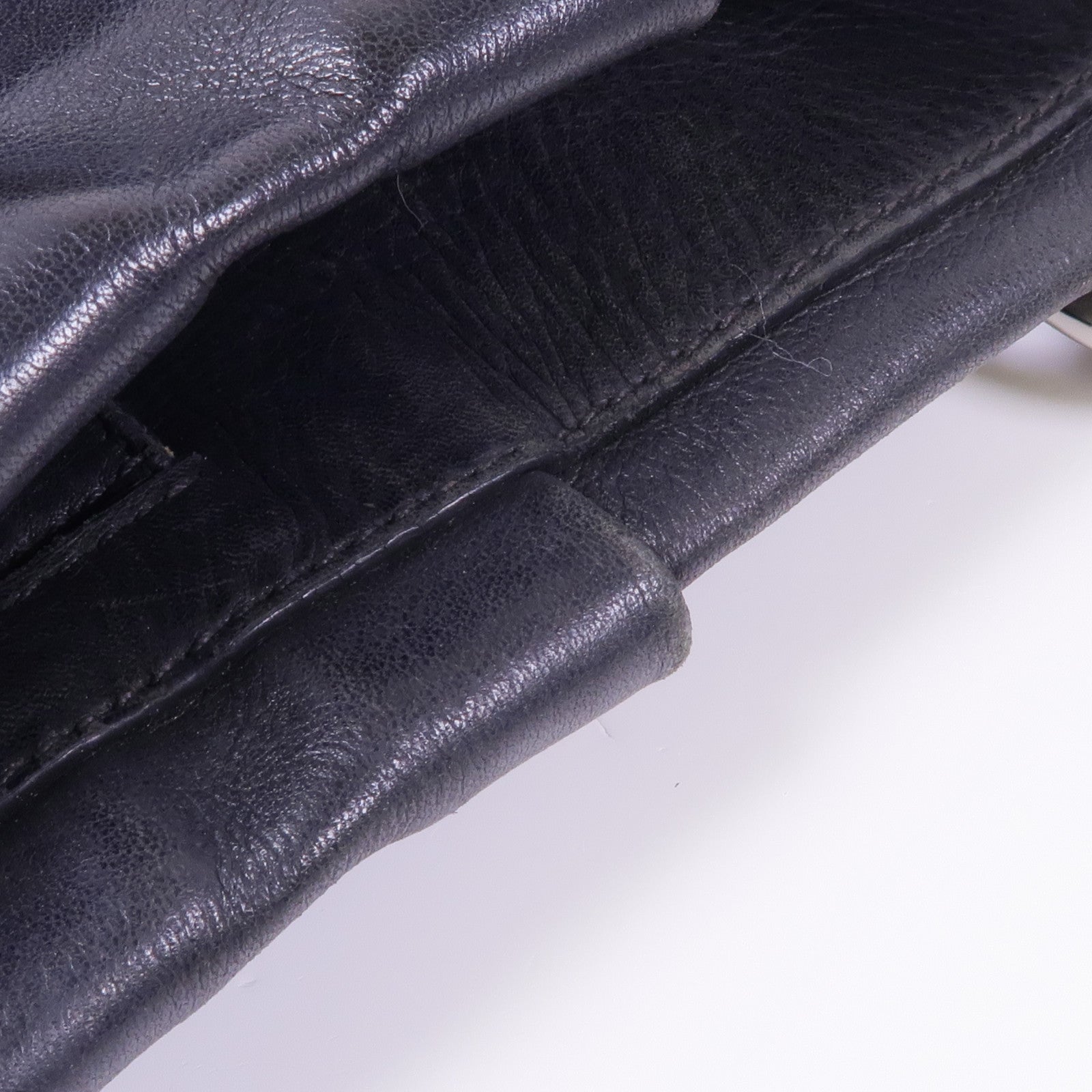 PRADA 牛皮皮革Shoulder Bag銀扣肩背袋