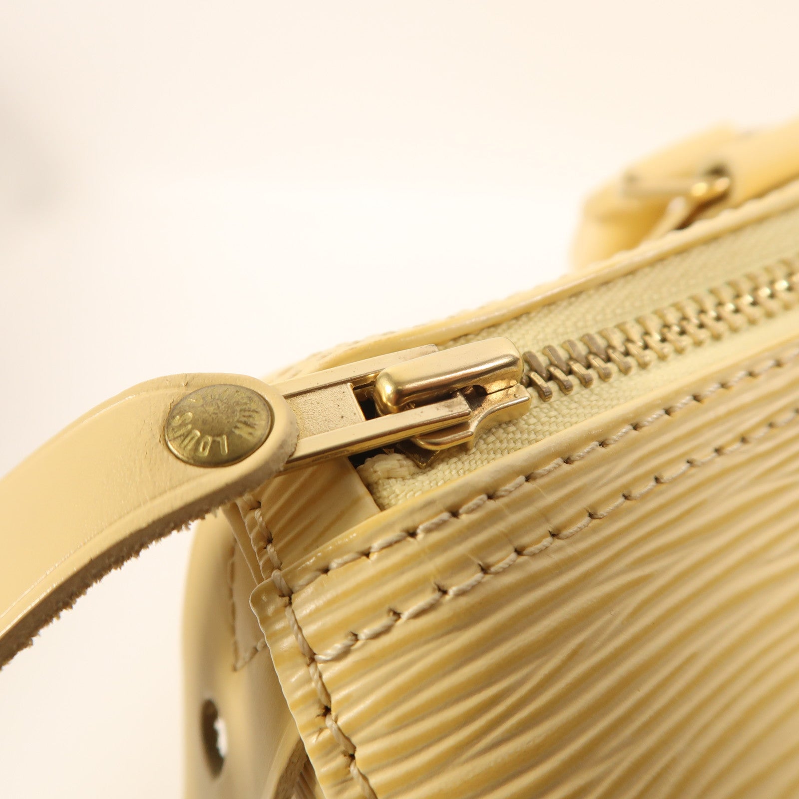 LOUIS VUITTON Epi Speedy 25金扣手挽袋