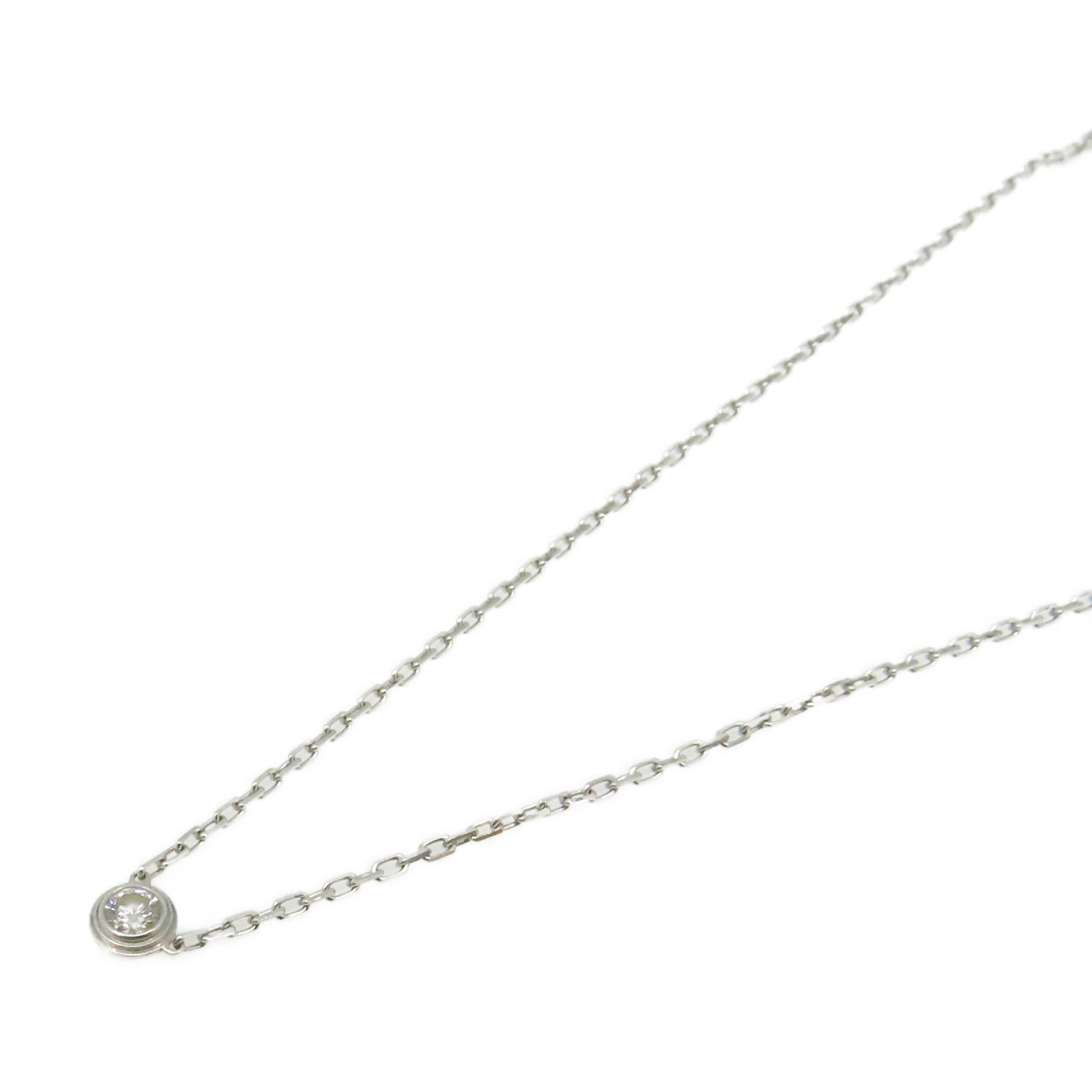 CARTIER **【激減優惠】18K白金d'Amour Necklace鑽石項鏈