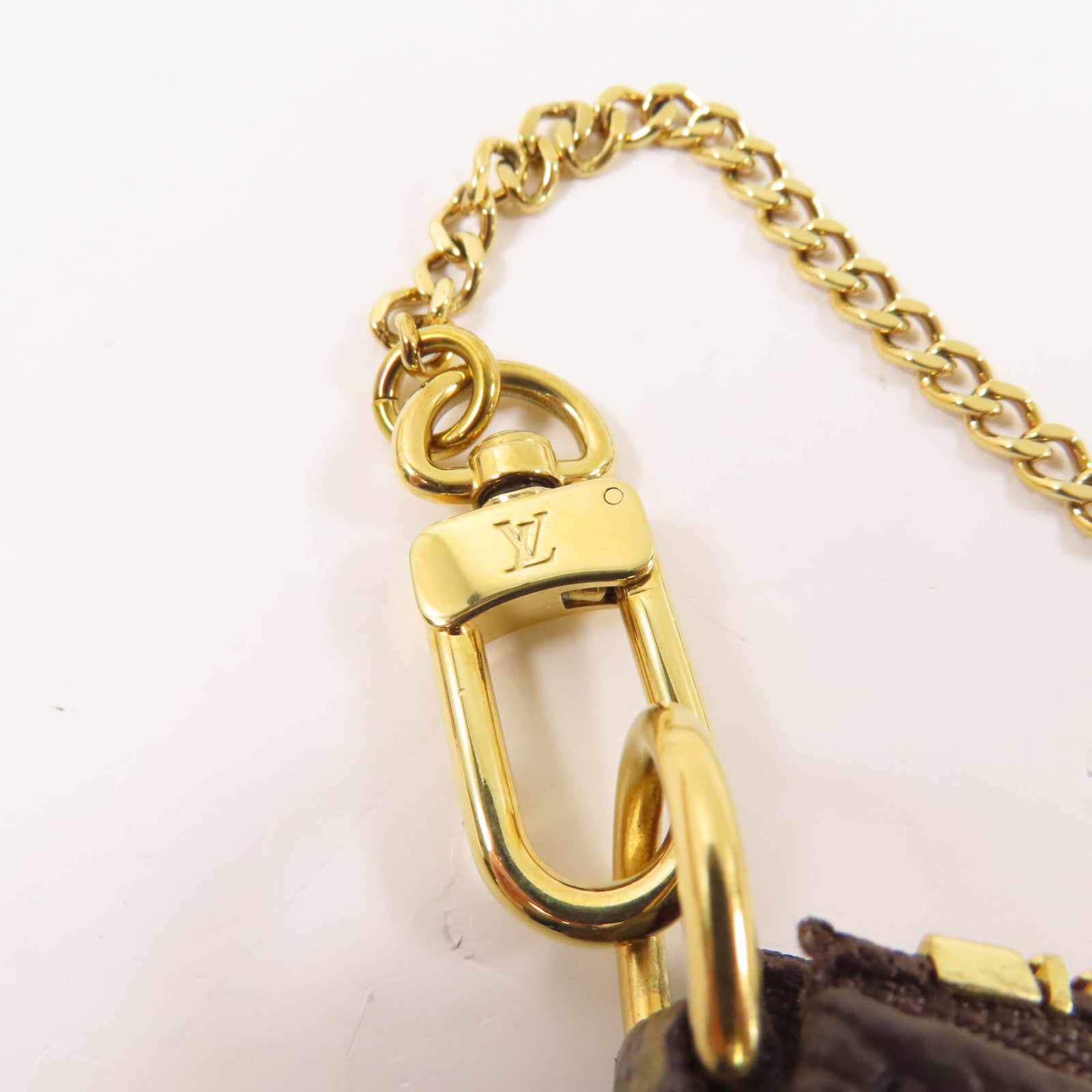 LOUIS VUITTON 【激減優惠】Monogram Mini Pochette Accessories金扣手拿包