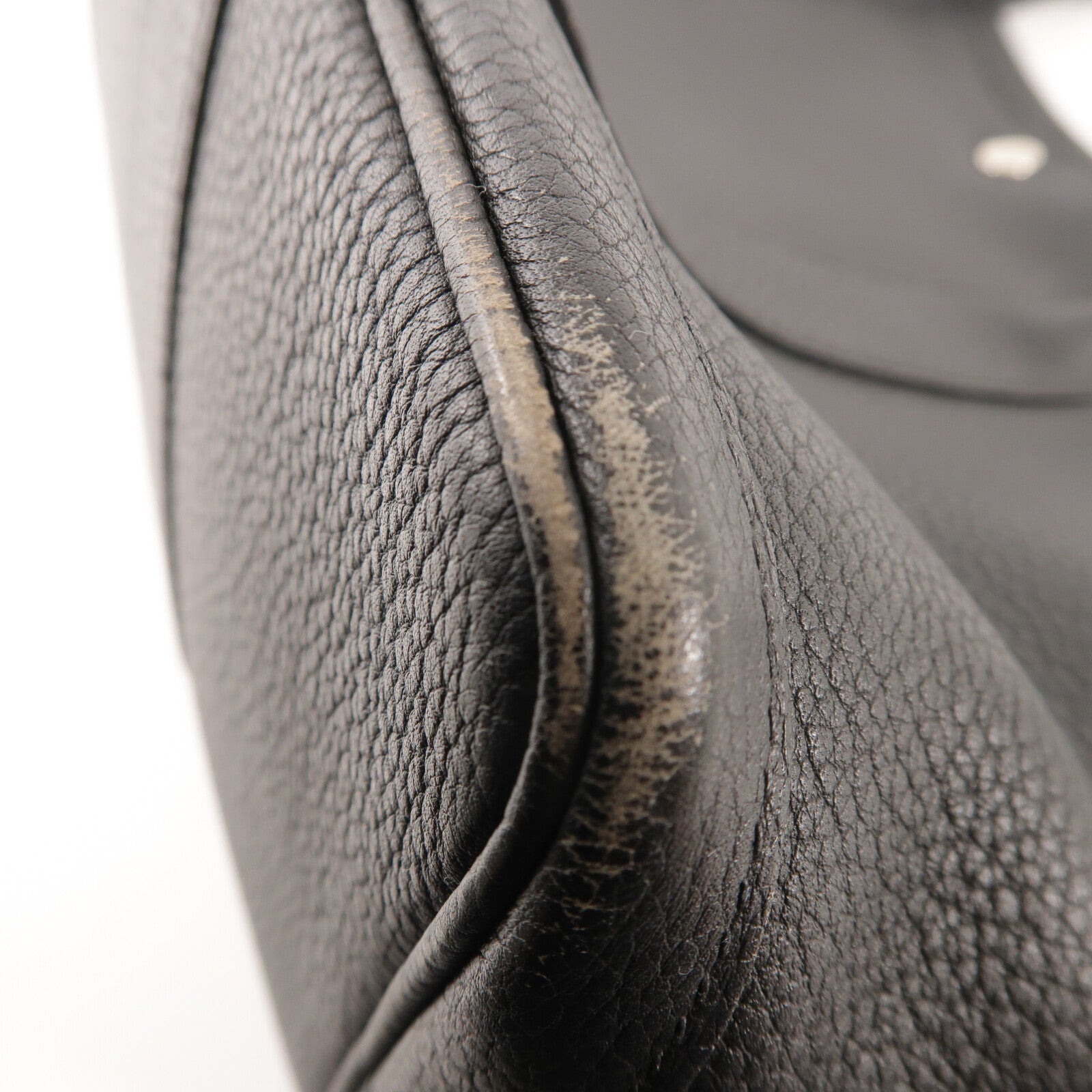 HERMES Negonda皮革GardenParty PM手挽袋Noir