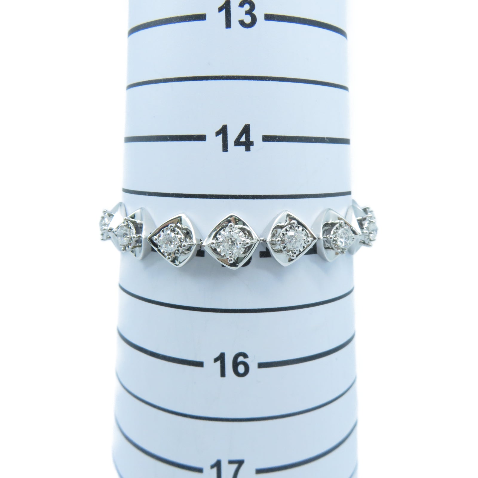 JEWELRY 【激減優惠】18K白金Diamond Bracelet 2.36ct鑽石手鏈
