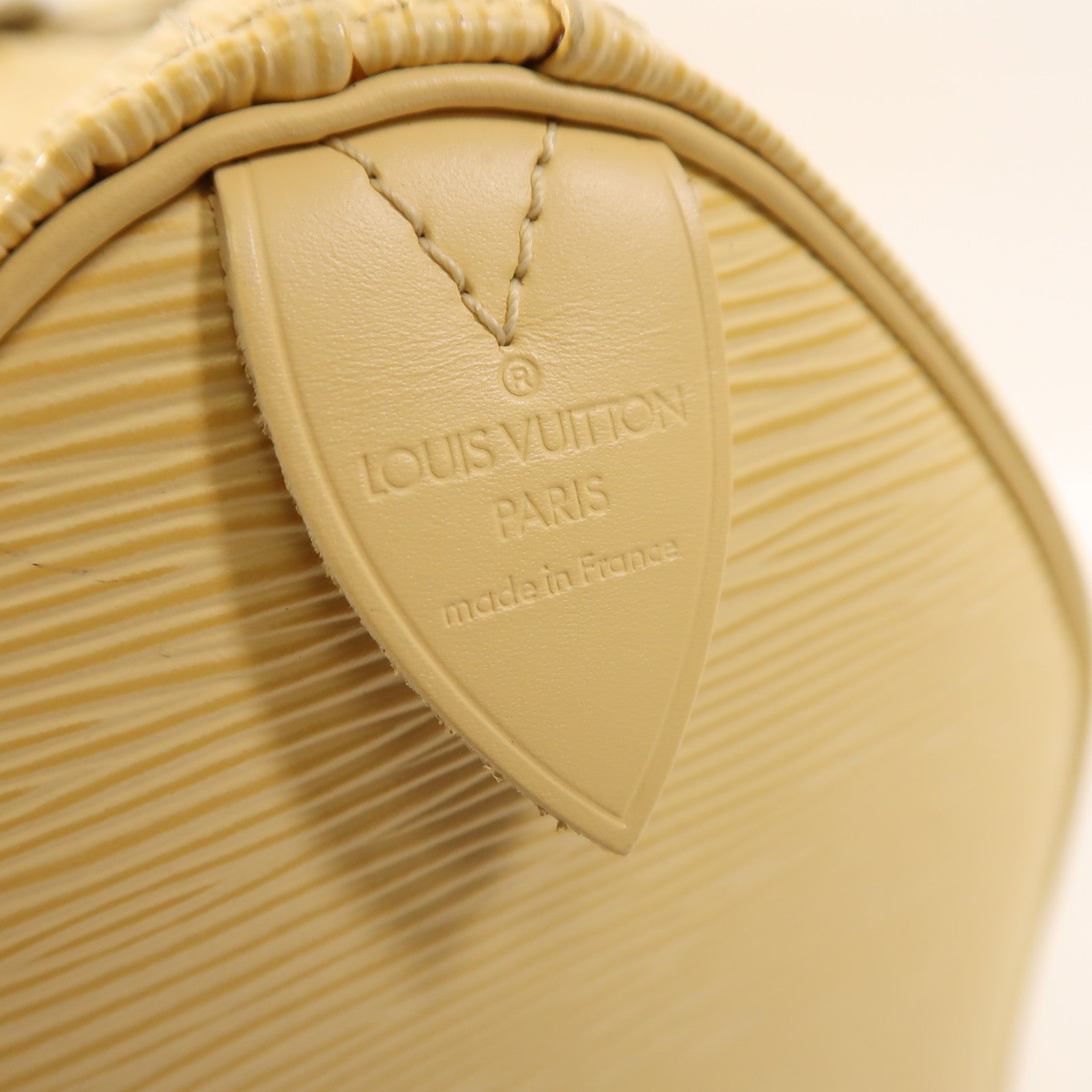 LOUIS VUITTON Epi Speedy 25金扣手挽袋