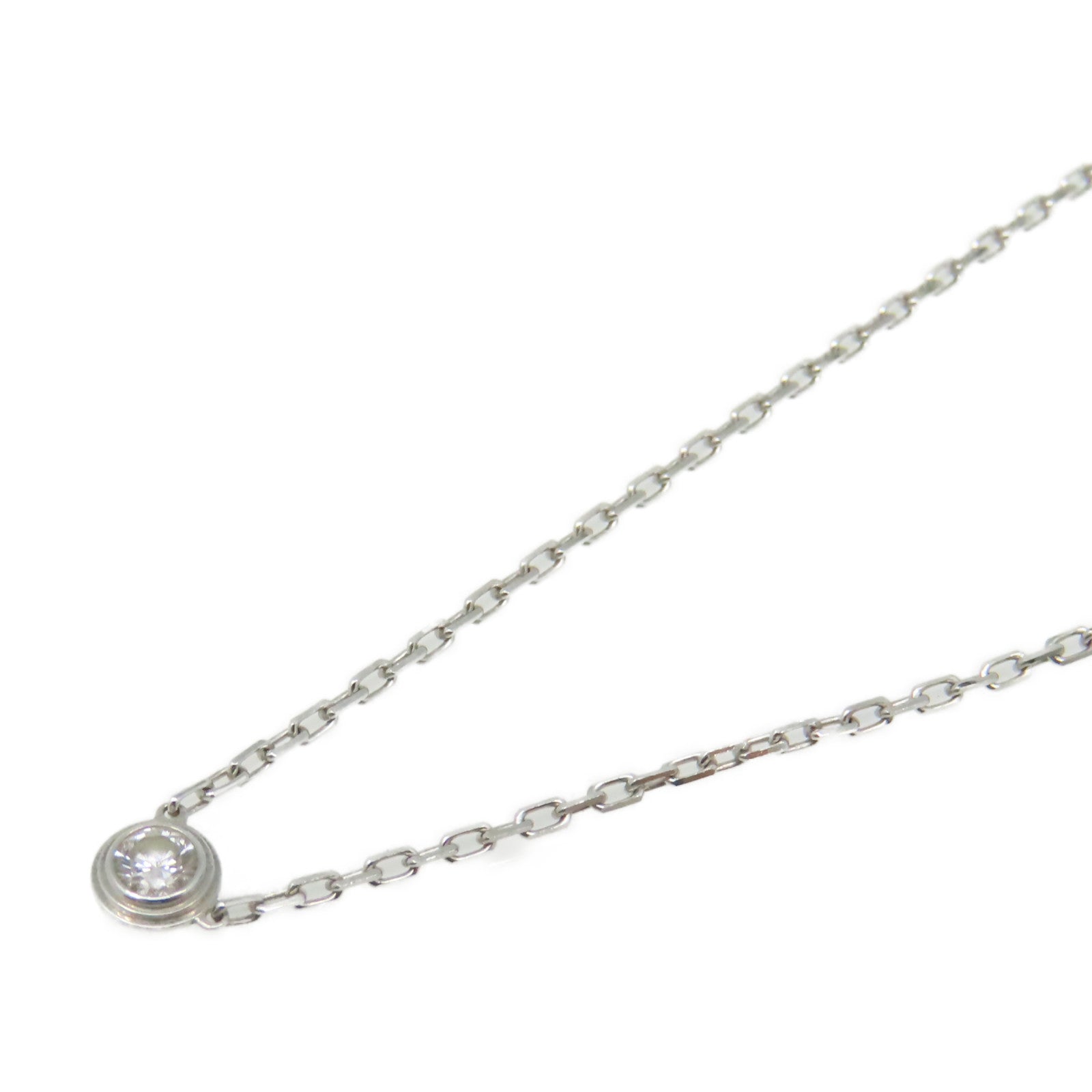 CARTIER **【激減優惠】18K白金d'Amour Necklace鑽石項鏈