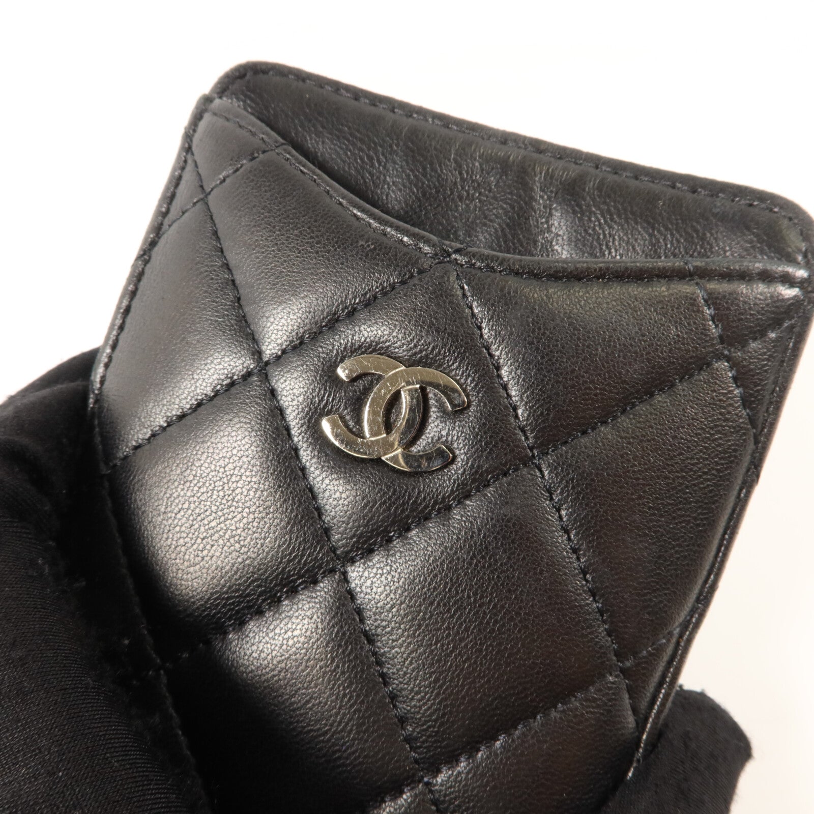 CHANEL 羊皮皮革Card Holder/Pass Case卡片套