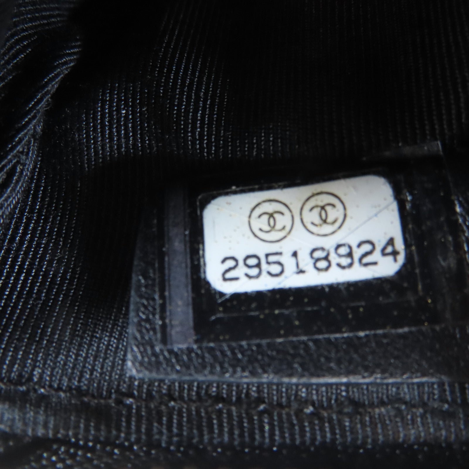 CHANEL 菱格羊皮皮革金扣Chain Shoulder鏈帶肩背袋黑色