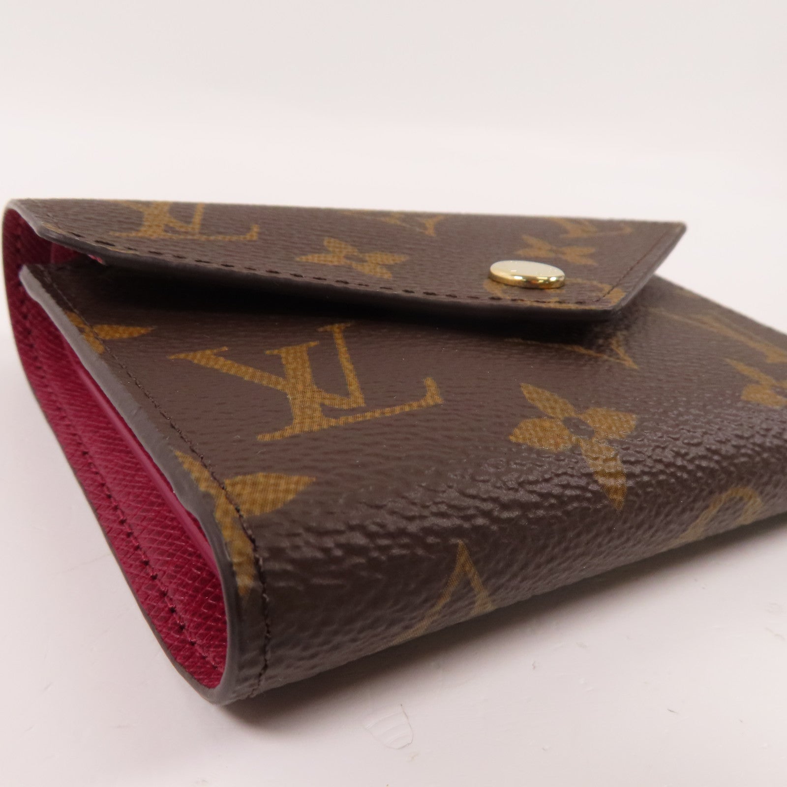 LOUIS VUITTON Monogram Victorine金扣錢包