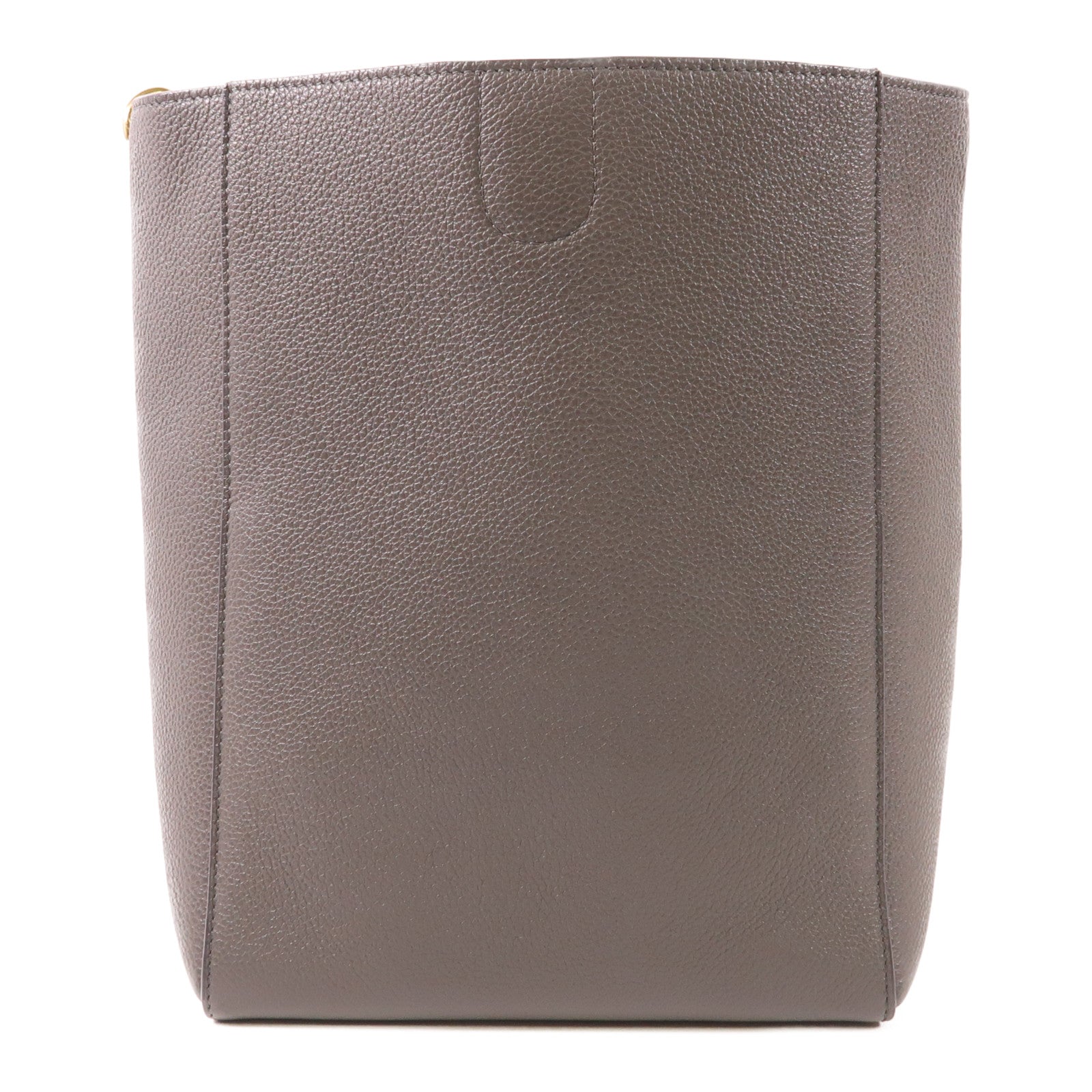 CELINE 牛皮皮革Sangle Bucket Bag金扣肩背袋