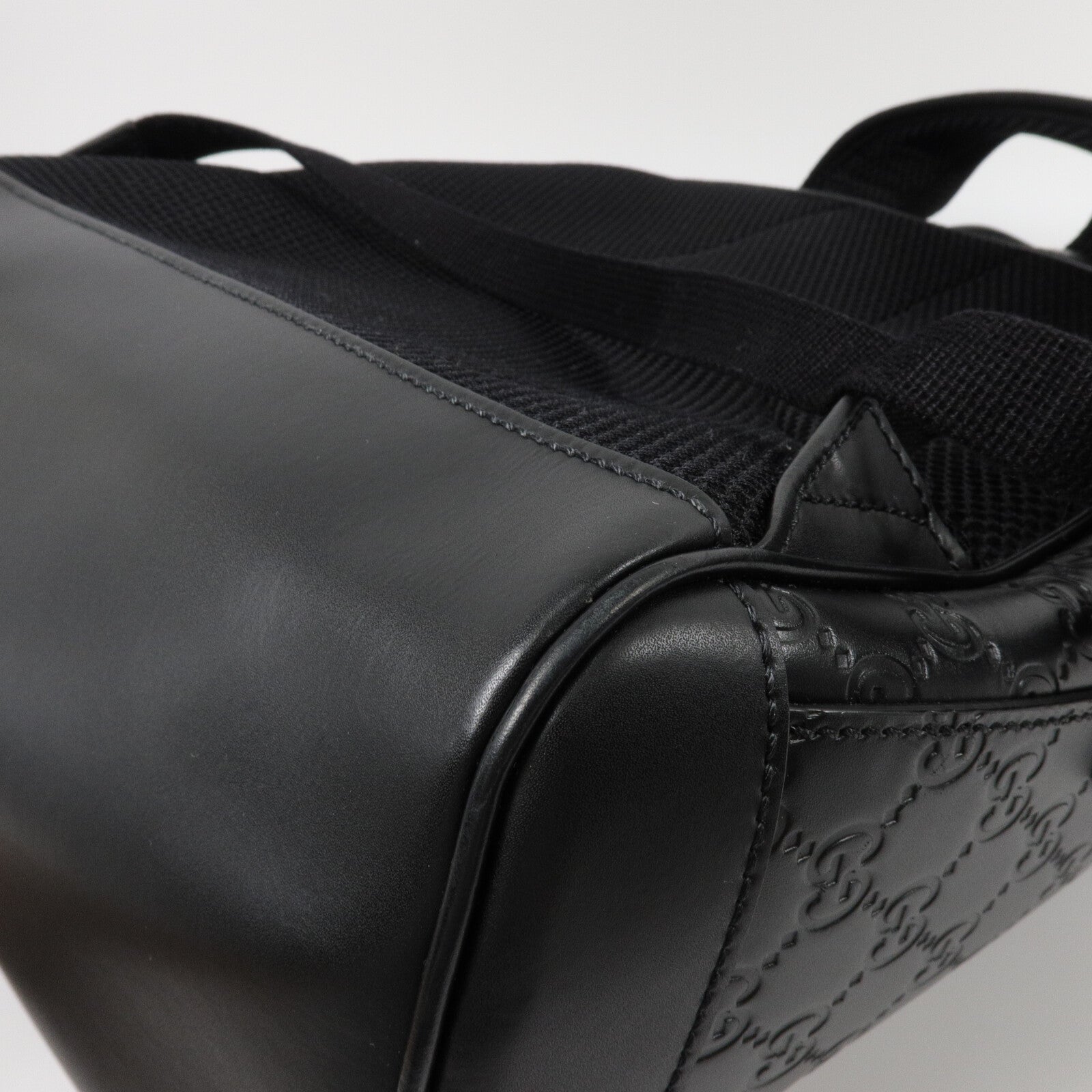 GUCCI 牛皮皮革Guccissima Backpack背包