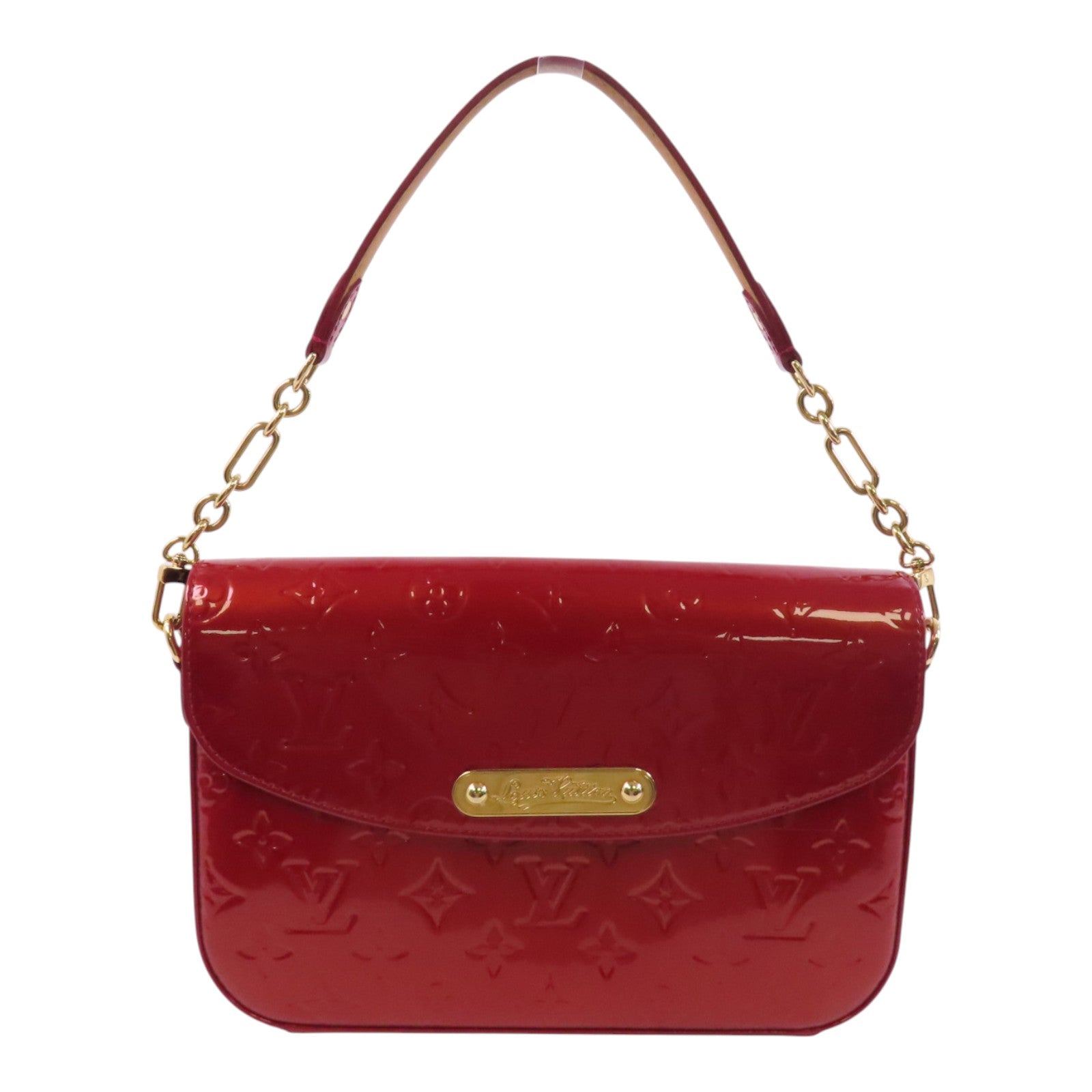 LOUIS VUITTON Monogram Vernis Rodeo Drive金扣肩背袋