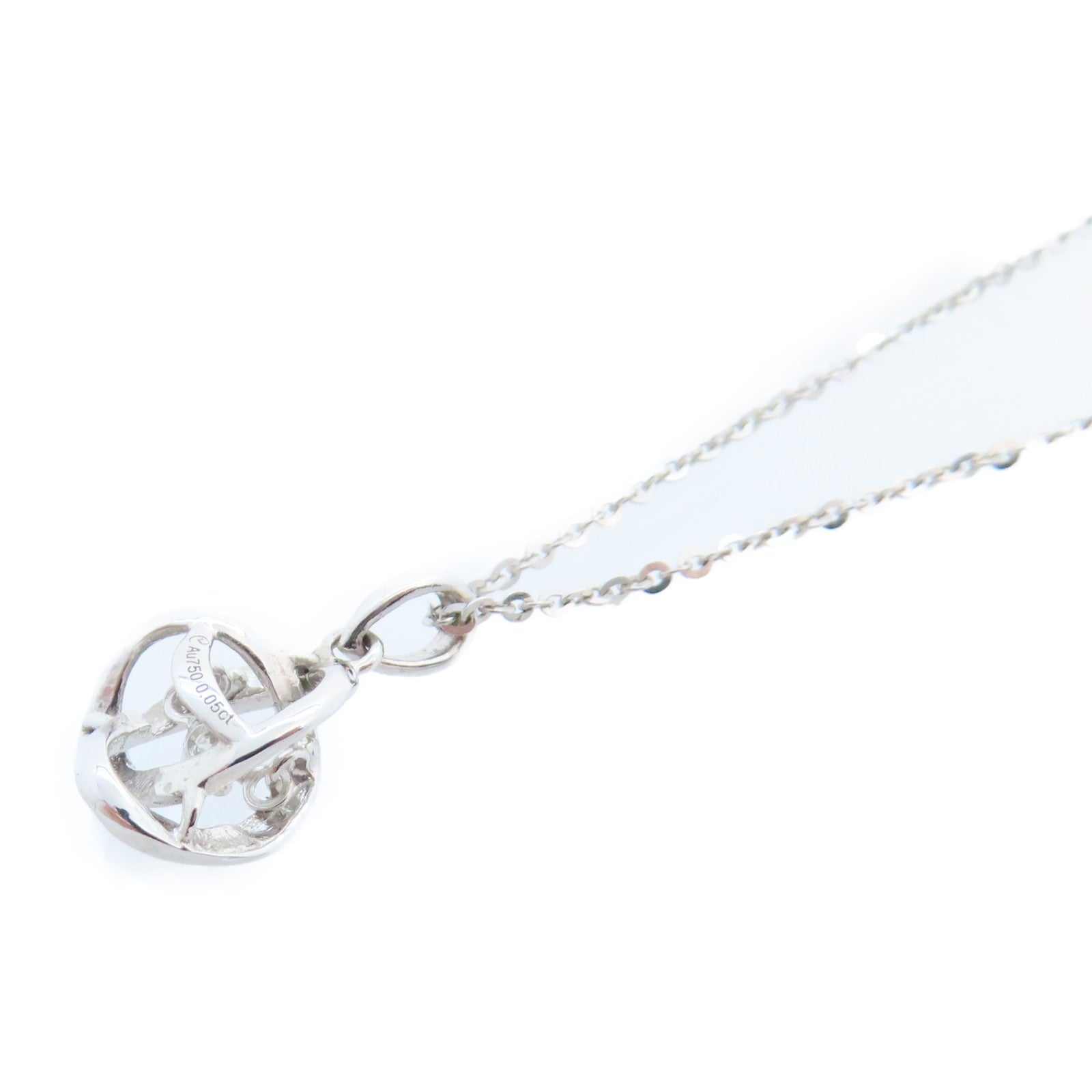 JEWELRY 【激減優惠】18K白金/鑽石Diamond Necklace項鏈
