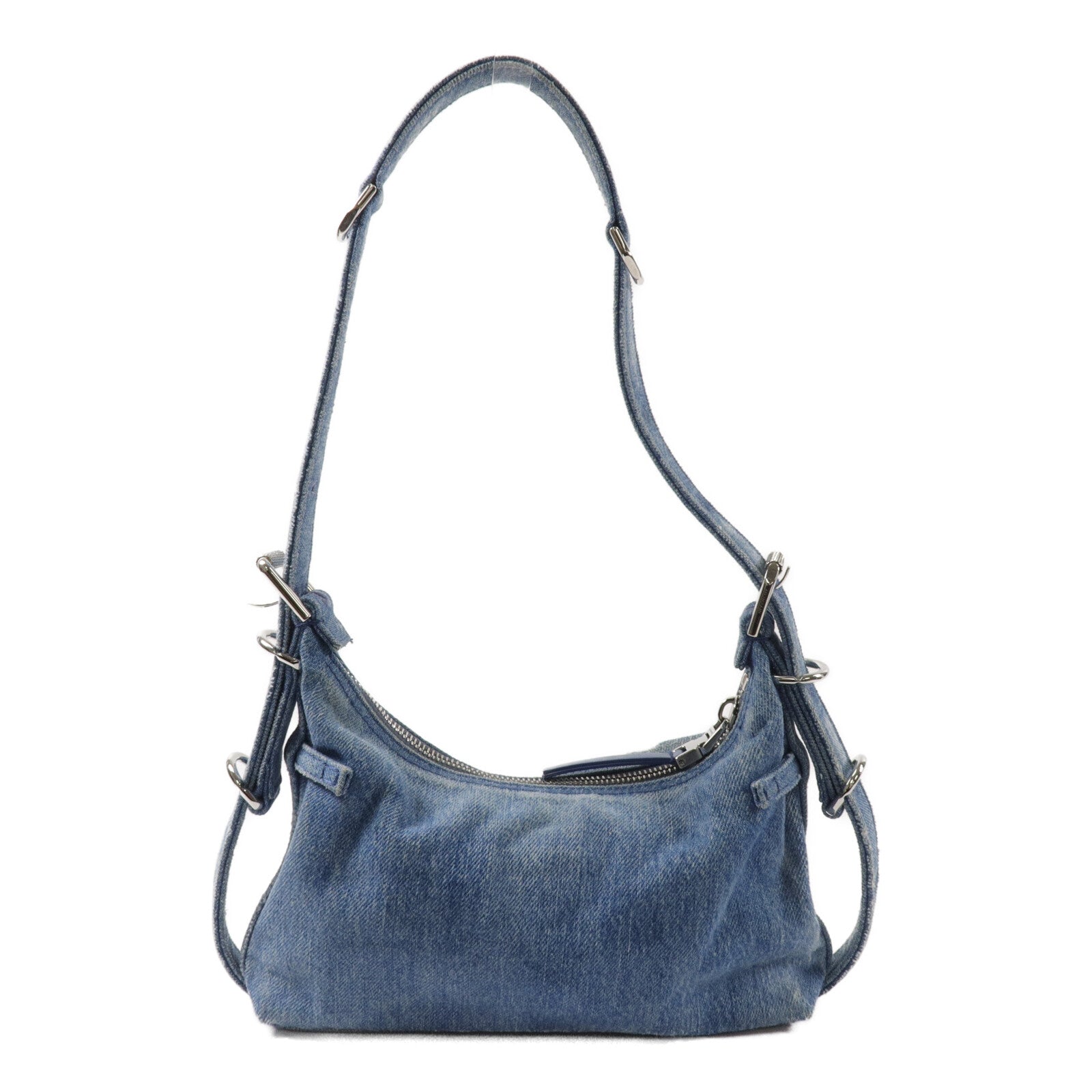 GIVENCHY 牛仔布Voyou Mini肩背袋