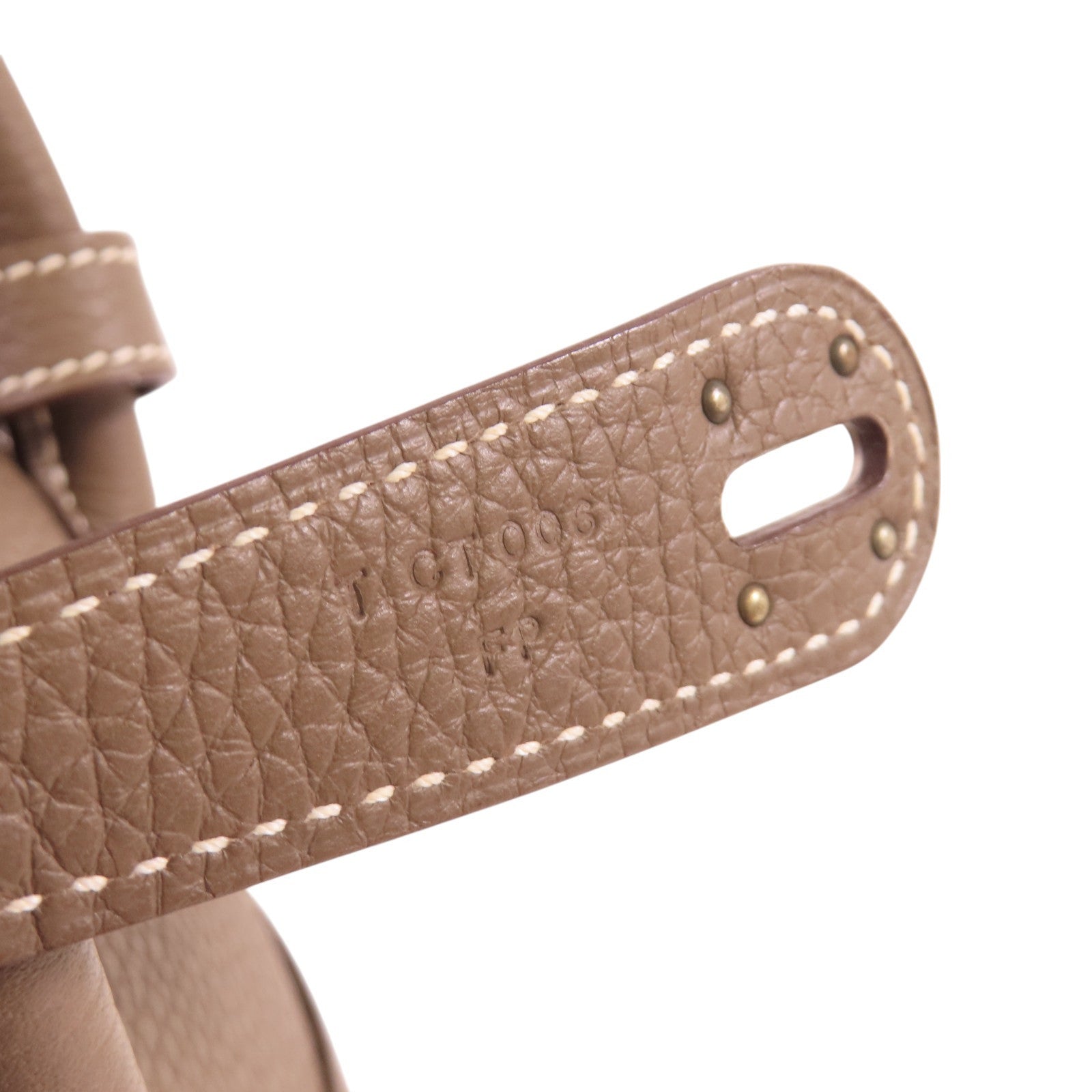 HERMES Clemence皮革Lindy 30 Shoulder Bag銀扣肩背袋
