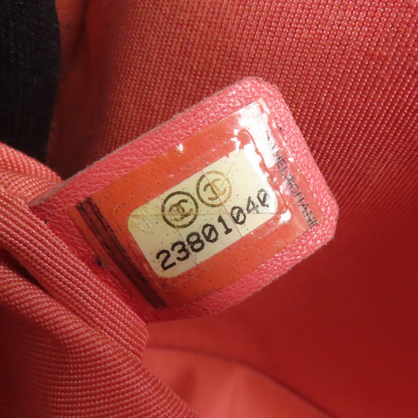 CHANEL CC GHW Boy 25 Chain Shoulder Bag Calfskin Leather Pink