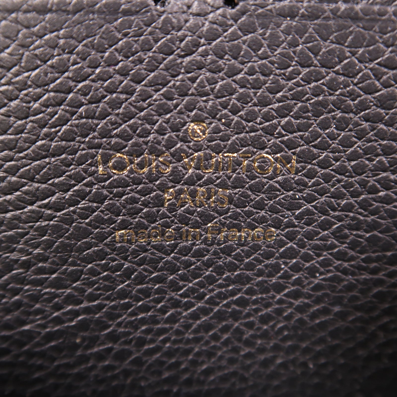 LOUIS VUITTON LV GHW Portefeuille Round Long Wallet M60171 Monogram Empreinte