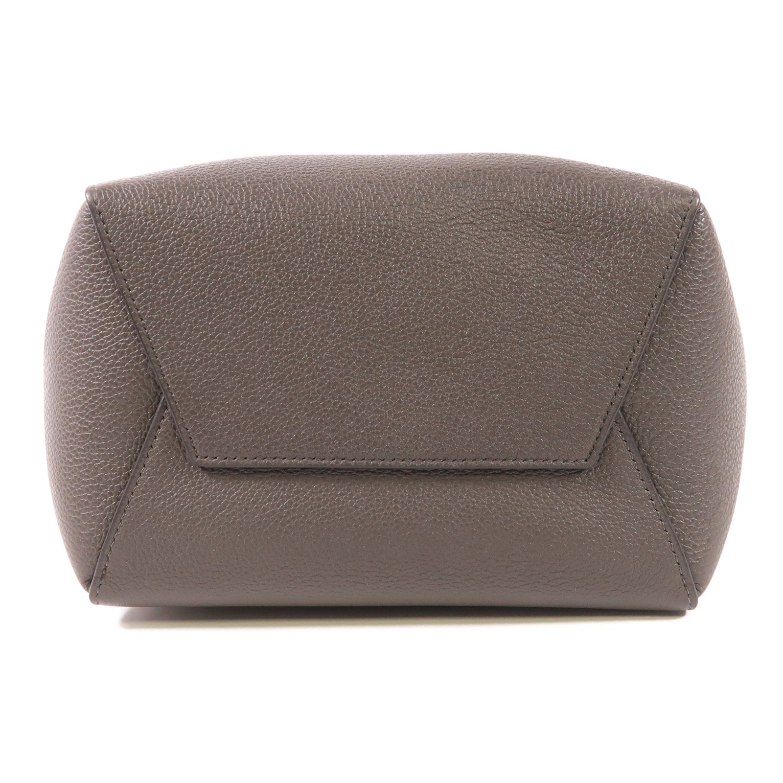 CELINE 牛皮皮革Sangle Bucket Bag金扣肩背袋