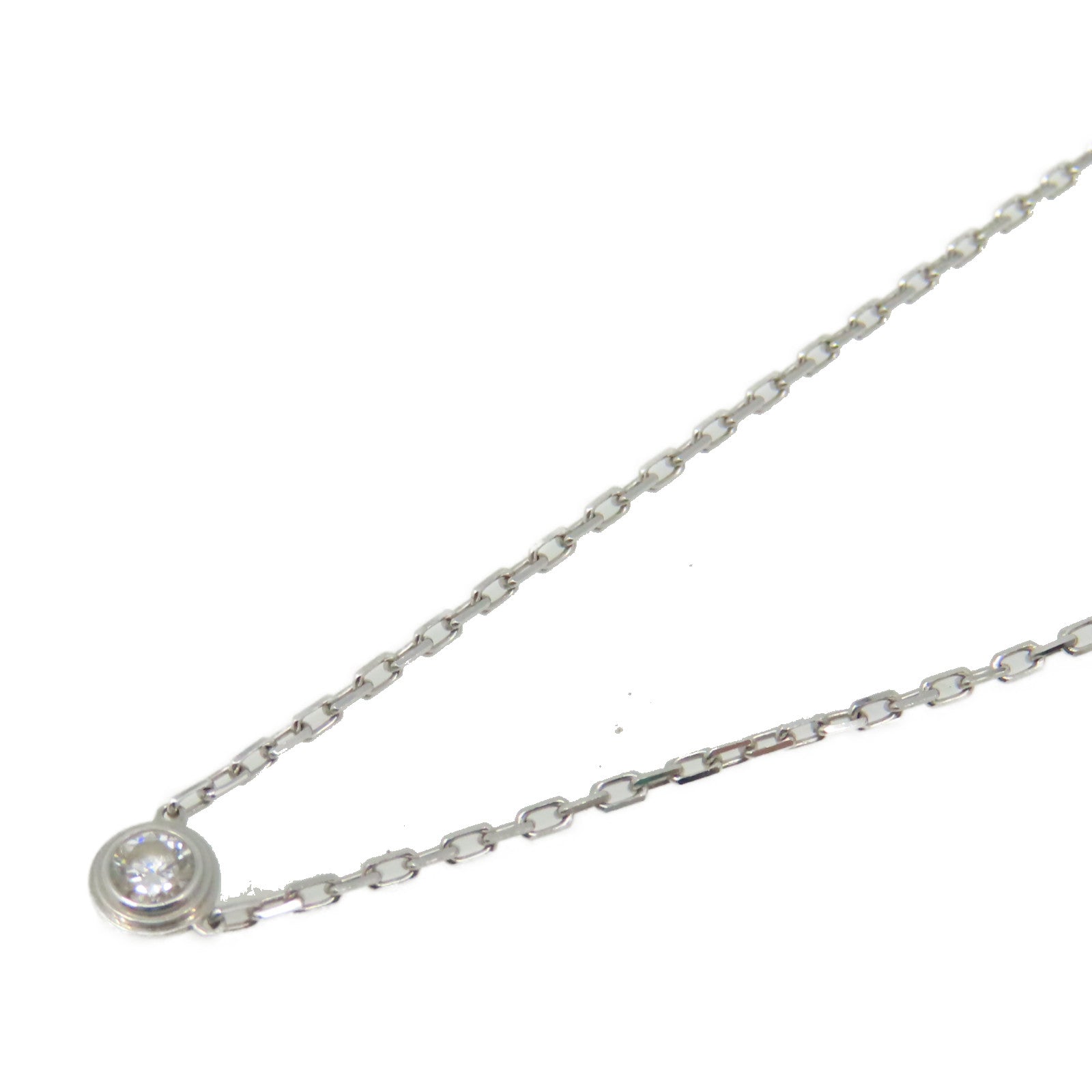 CARTIER **【激減優惠】18K白金d'Amour Necklace鑽石項鏈