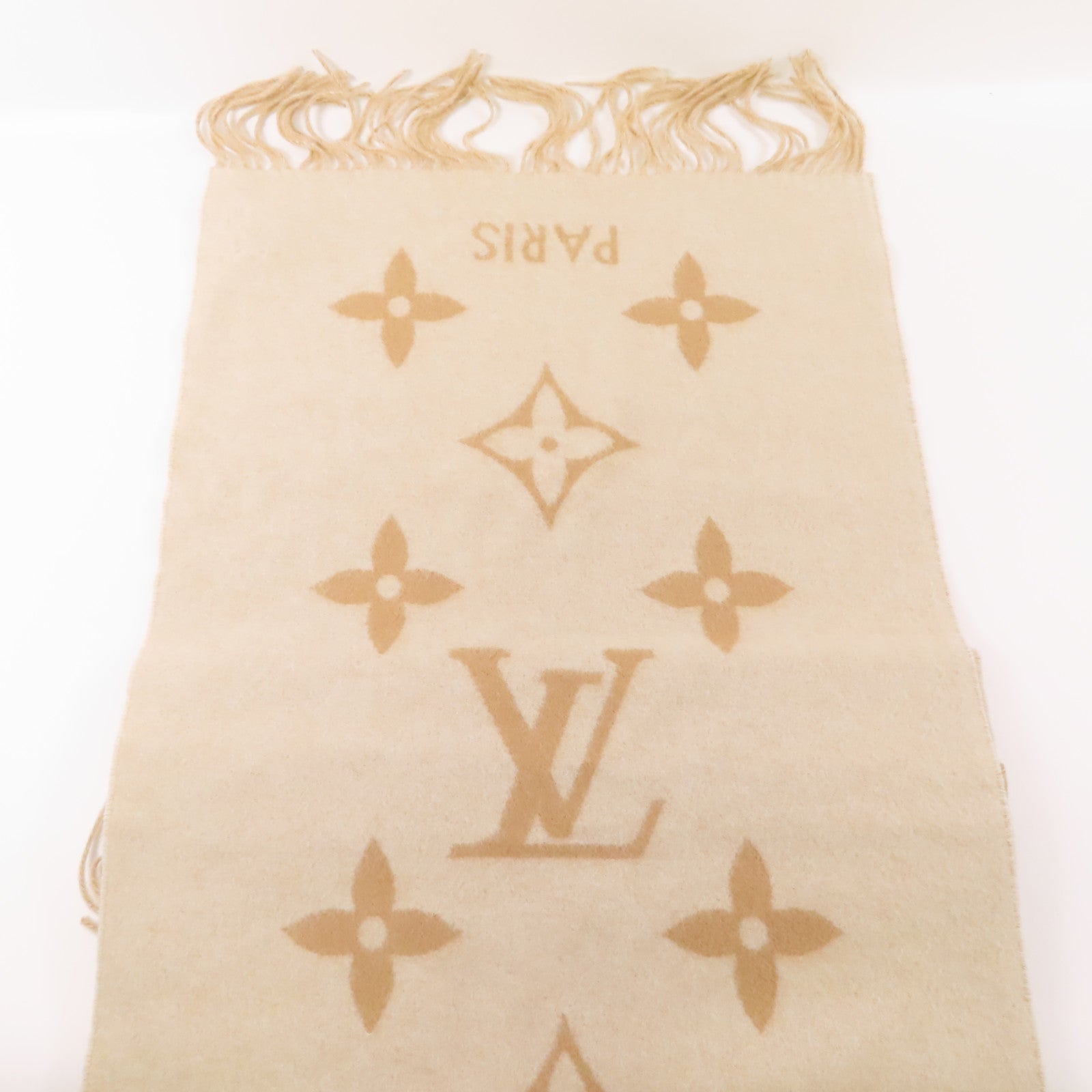LOUIS VUITTON 羊絨Reykjavik圍巾