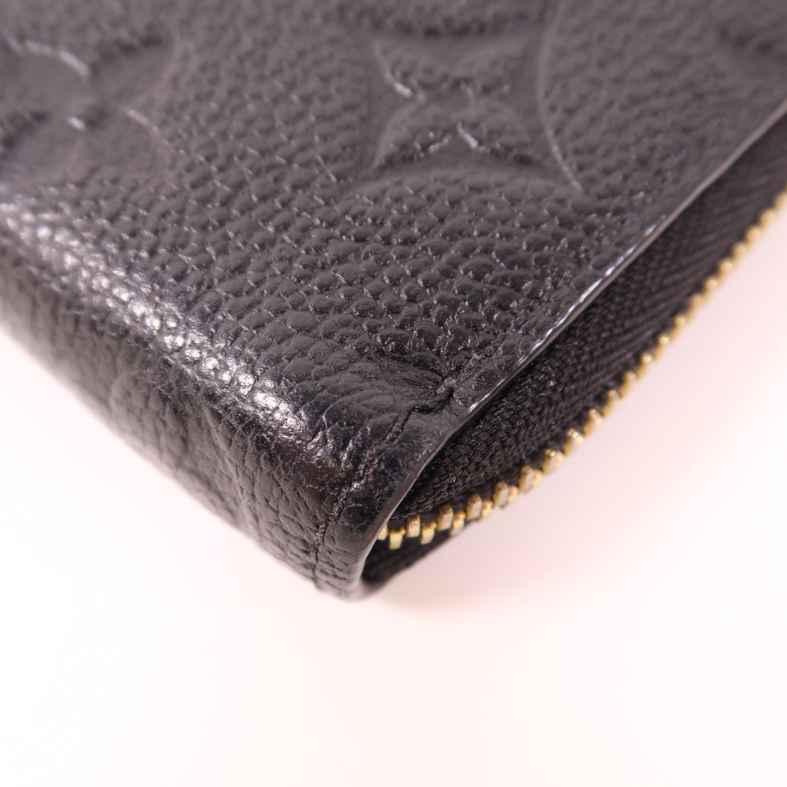 LOUIS VUITTON LV GHW Portefeuille Round Long Wallet M60171 Monogram Empreinte