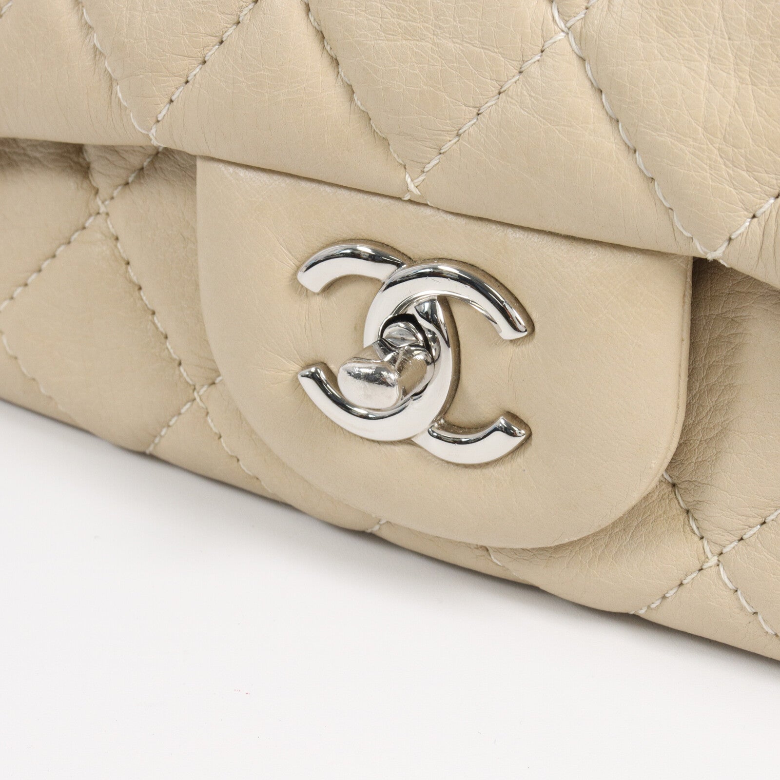 CHANEL 牛皮皮革Chain Shoulder鏈帶肩背袋