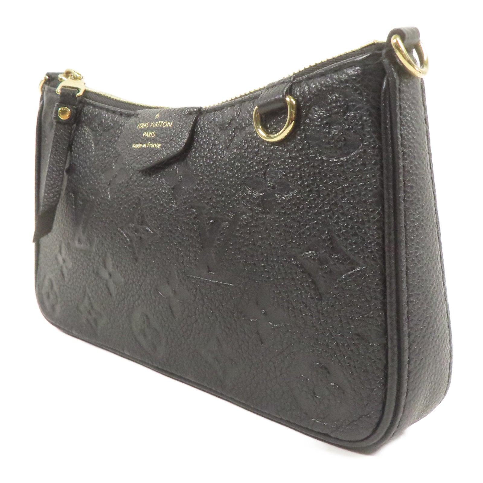 LOUIS VUITTON LV GHW Easy Pouch On Strap 2way Shoulder Bag M80349 Empreinte