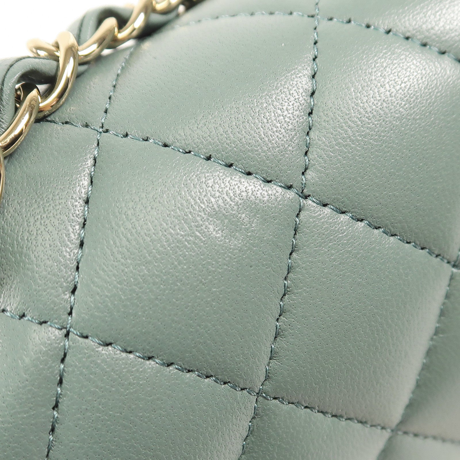 CHANEL 羊皮皮革Classic 23金扣鏈帶肩背袋