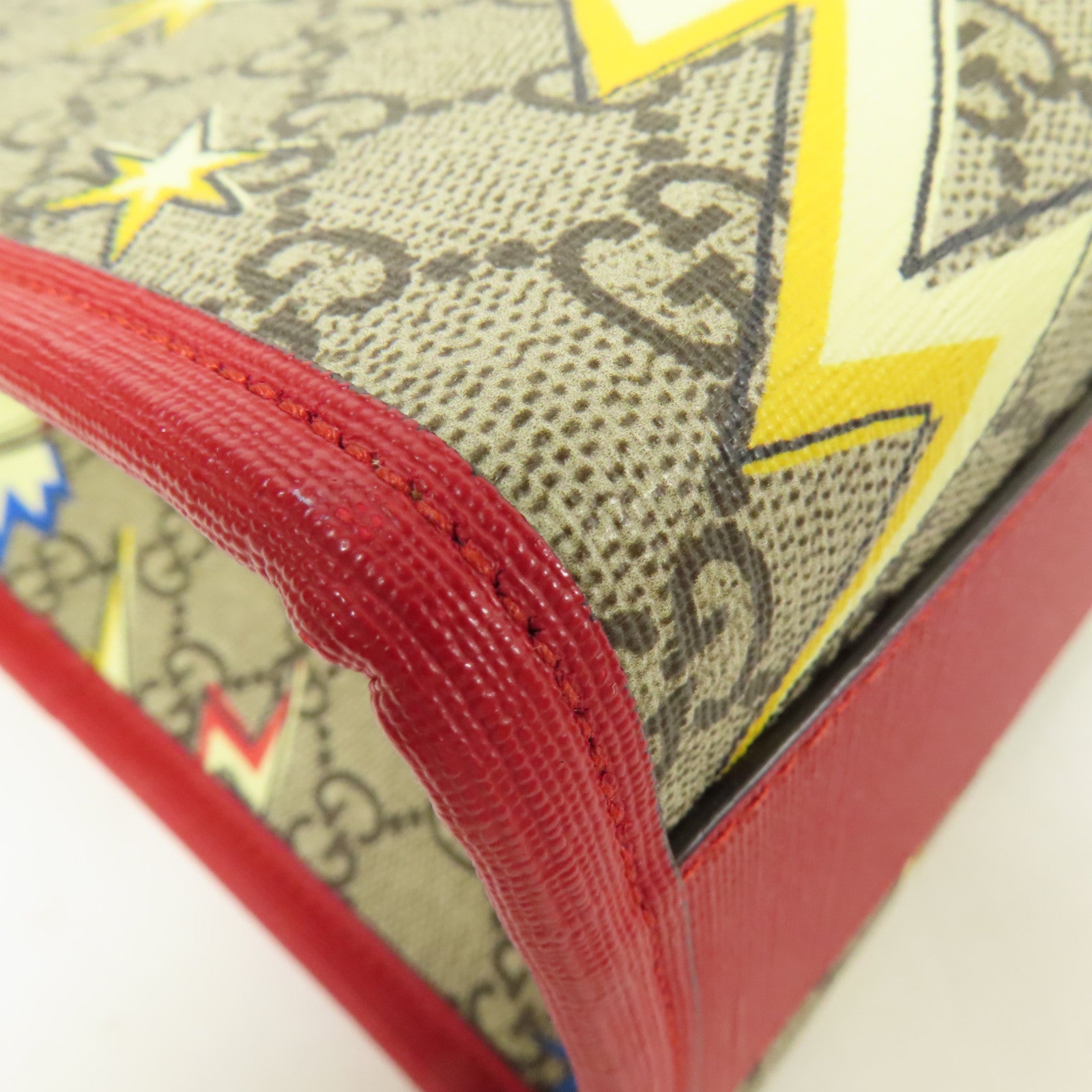 GUCCI 塗層帆布Tote Bag手挽肩背兩用袋