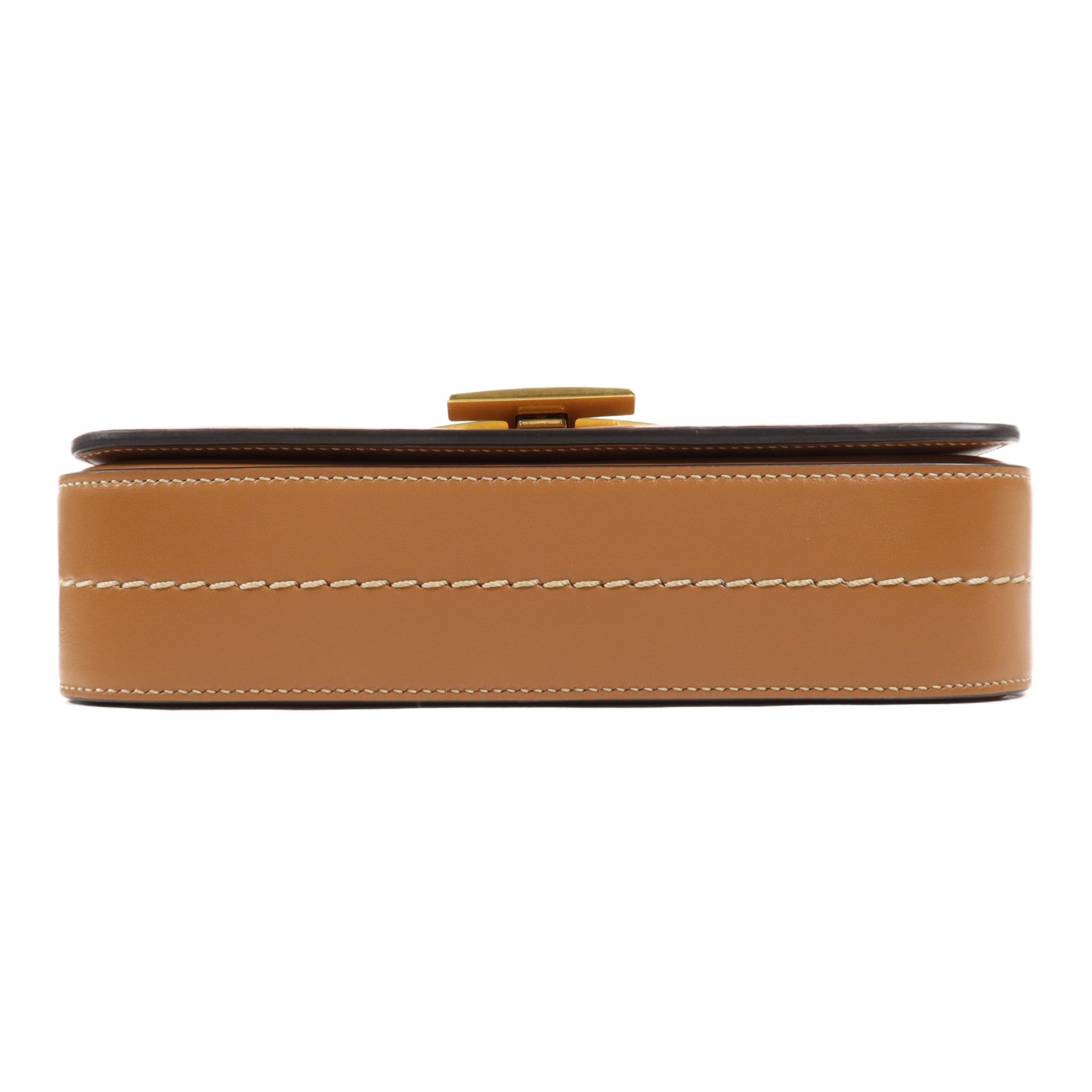 TOD'S 牛皮皮革T Timeless Mini金扣肩背袋