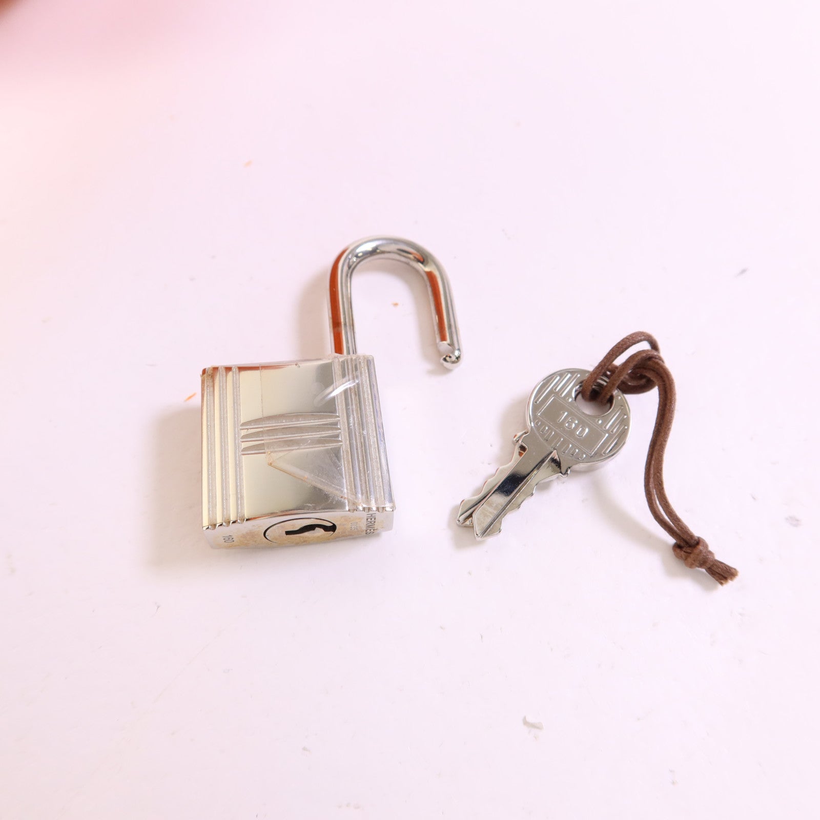 HERMES Clemence皮革Picotin GM銀扣手挽袋Orange