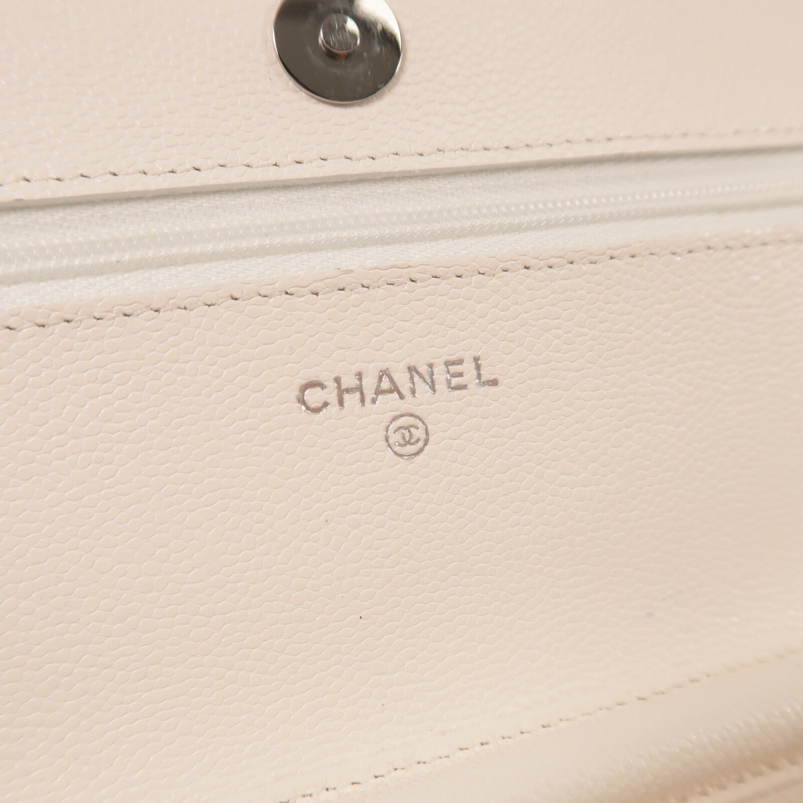 CHANEL 牛皮皮革Wallet On Chain鏈帶肩背袋