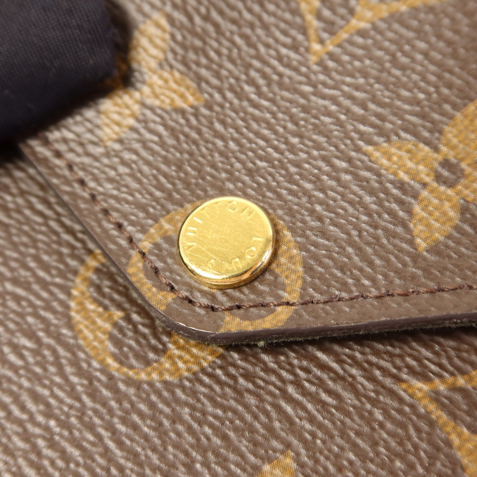 LOUIS VUITTON Monogram Felicie Strap & Go金扣肩背袋