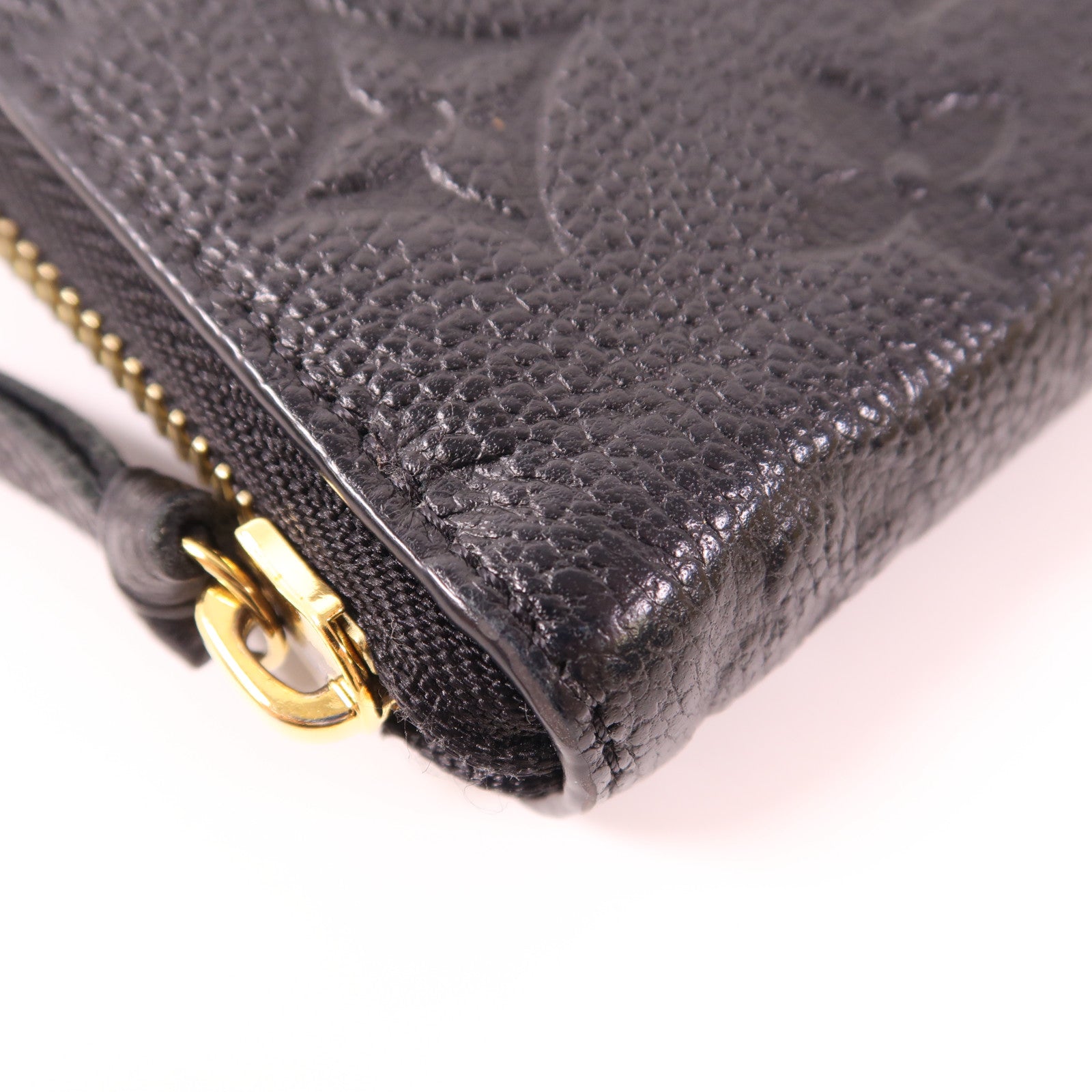 LOUIS VUITTON LV GHW Portefeuille Round Long Wallet M60171 Monogram Empreinte